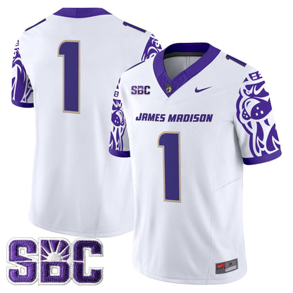 Men's James Madison Dukes 2025 Vapor Limited Jersey V2 - All Stitched