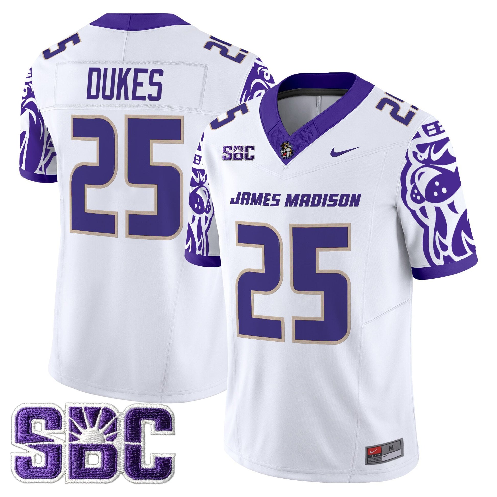 Men's James Madison Dukes 2025 Vapor Limited Jersey V2 - All Stitched