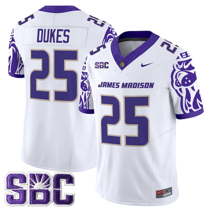 Men's James Madison Dukes 2025 Vapor Limited Jersey V2 - All Stitched