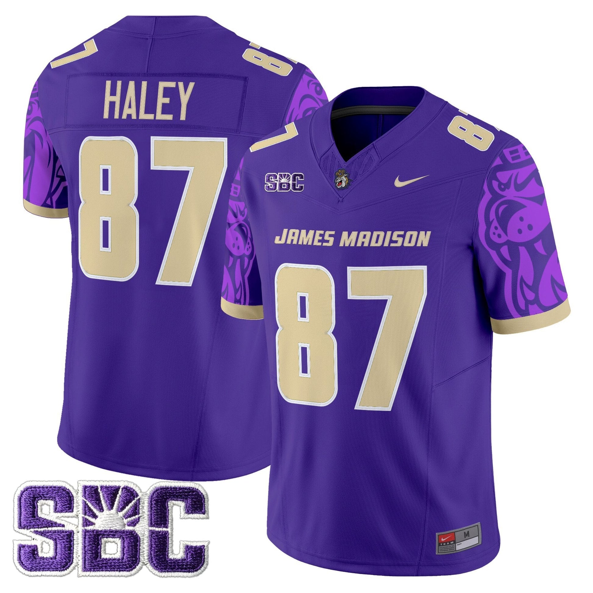 Men's James Madison Dukes 2025 Vapor Limited Jersey V2 - All Stitched