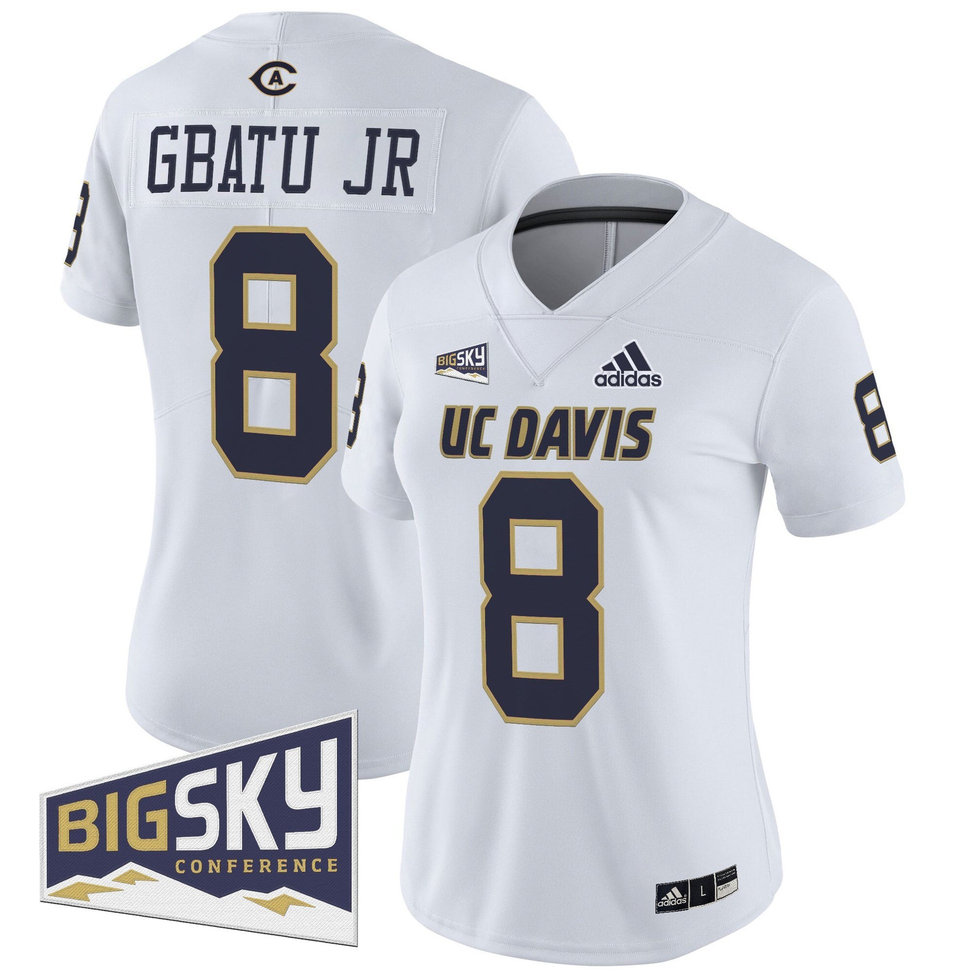 Women's UC Davis Aggies 2025 'Lake Tahoe Patch' Vapor Limited Jersey - All Stitched