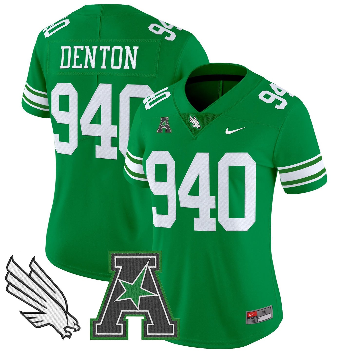 Women's North Texas Mean Green 2025 Vapor Limited Jersey - All Stitched