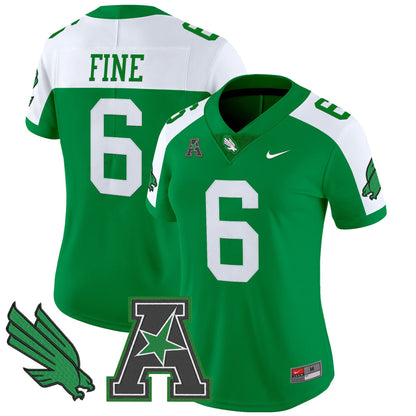 Women's North Texas Mean Green 2025 Vapor Limited Jersey - All Stitched