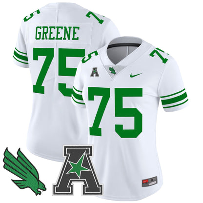 Women's North Texas Mean Green 2025 Vapor Limited Jersey - All Stitched