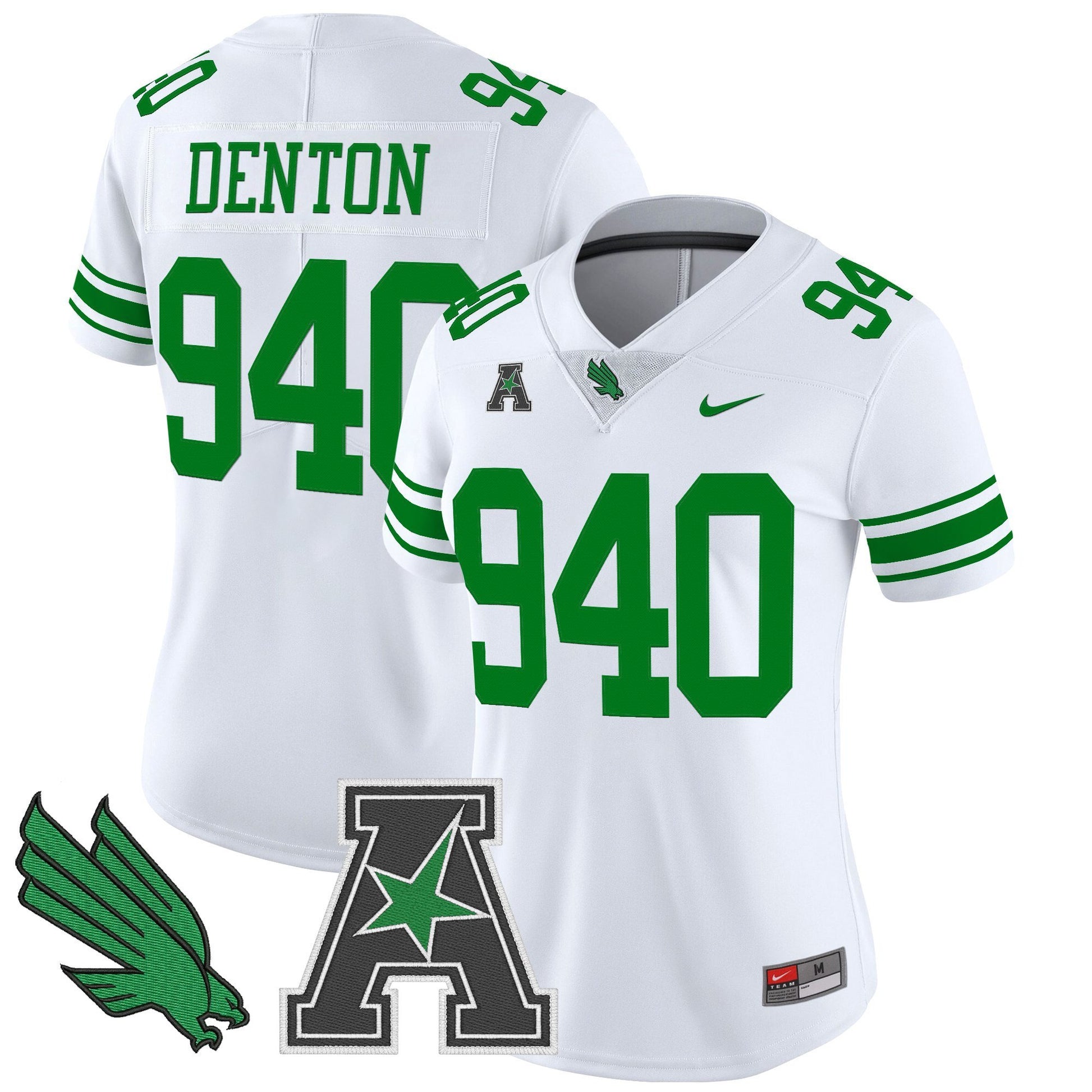 Women's North Texas Mean Green 2025 Vapor Limited Jersey - All Stitched