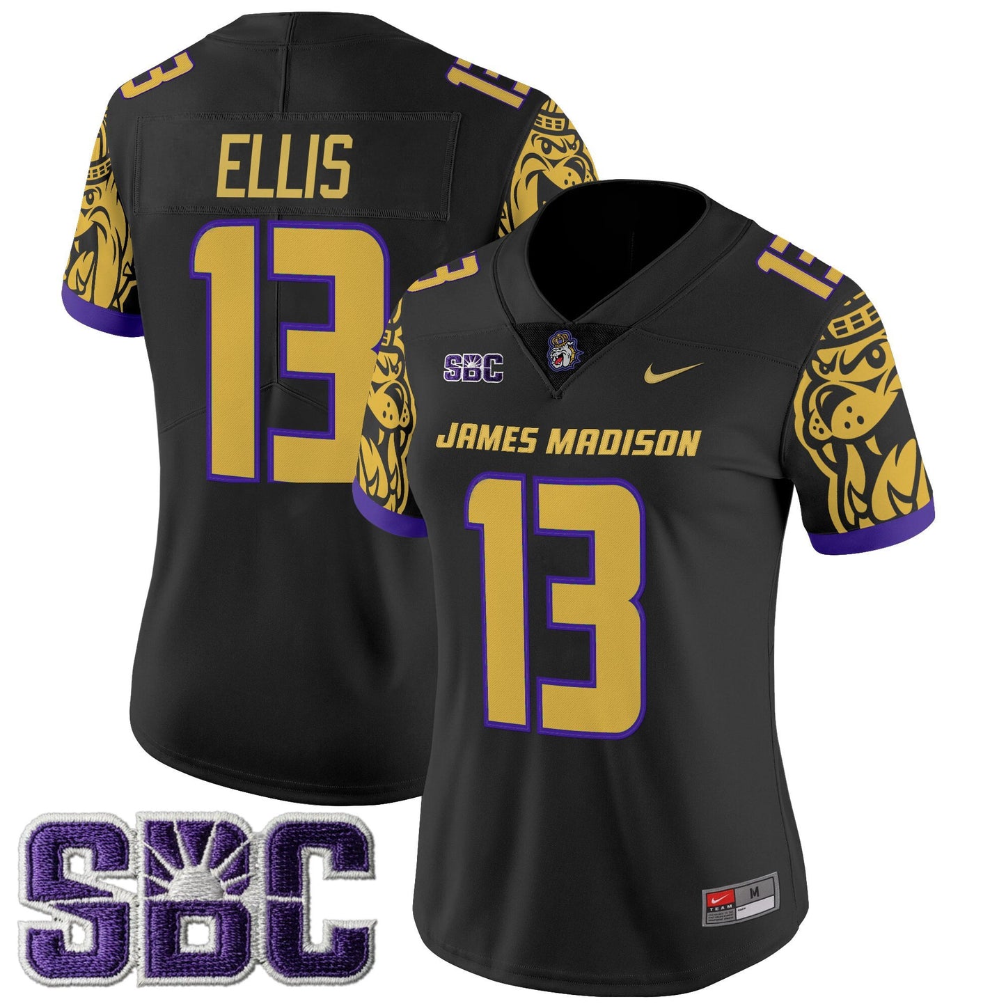 Women's James Madison Dukes 2025 Vapor Limited Jersey V2 - All Stitched