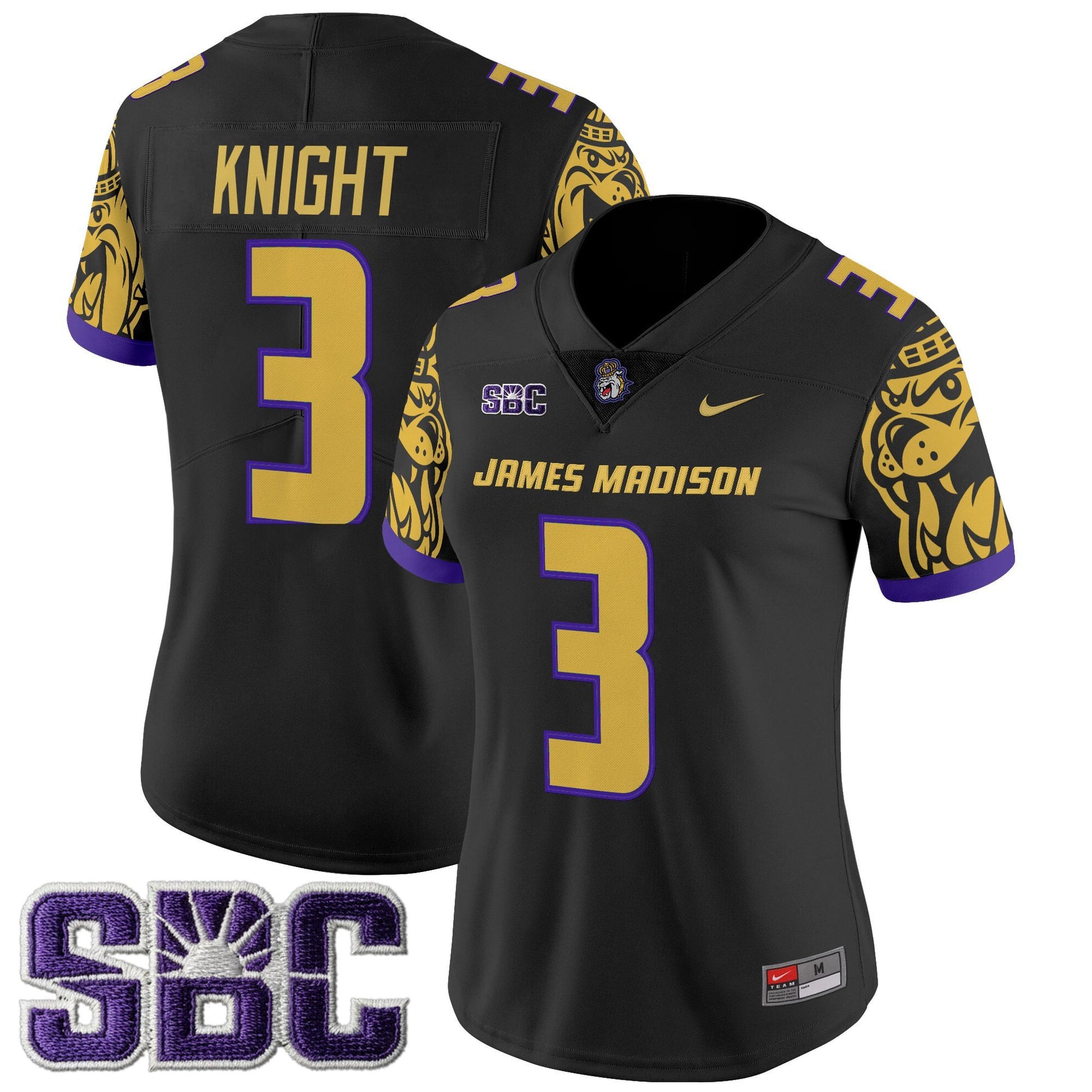 Women's James Madison Dukes 2025 Vapor Limited Jersey V2 - All Stitched