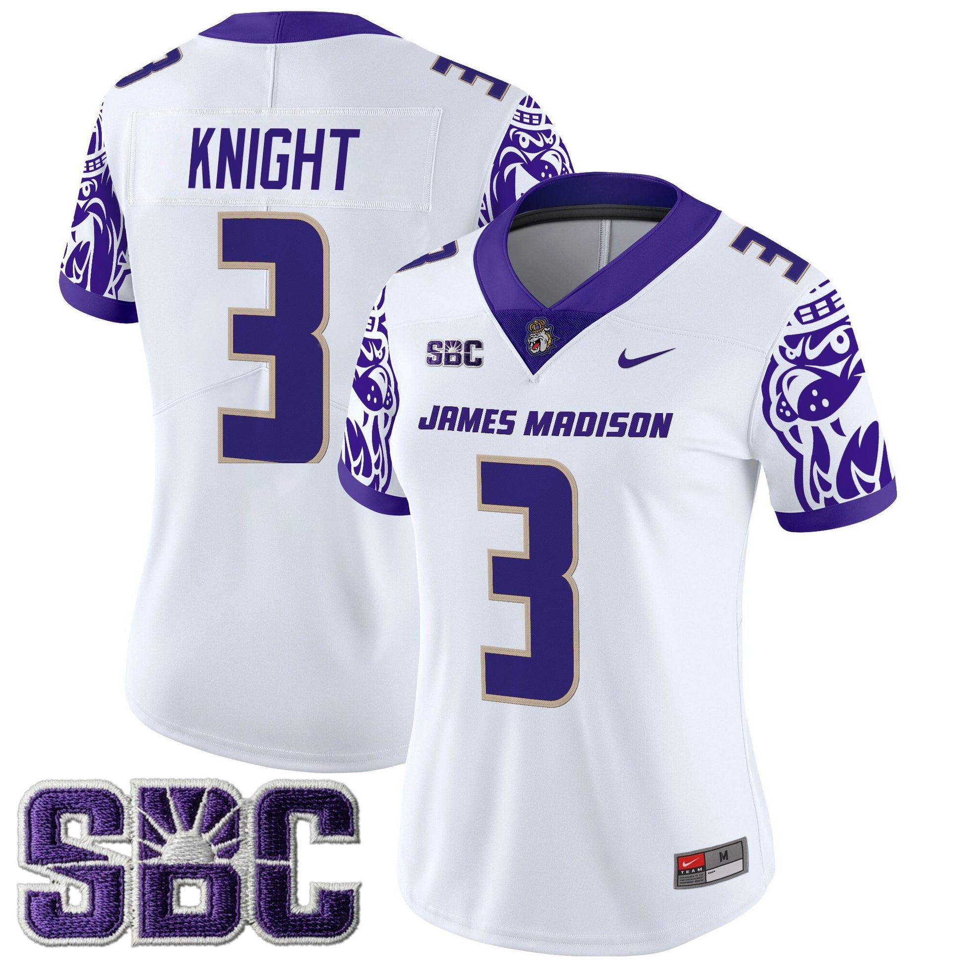 Women's James Madison Dukes 2025 Vapor Limited Jersey V2 - All Stitched