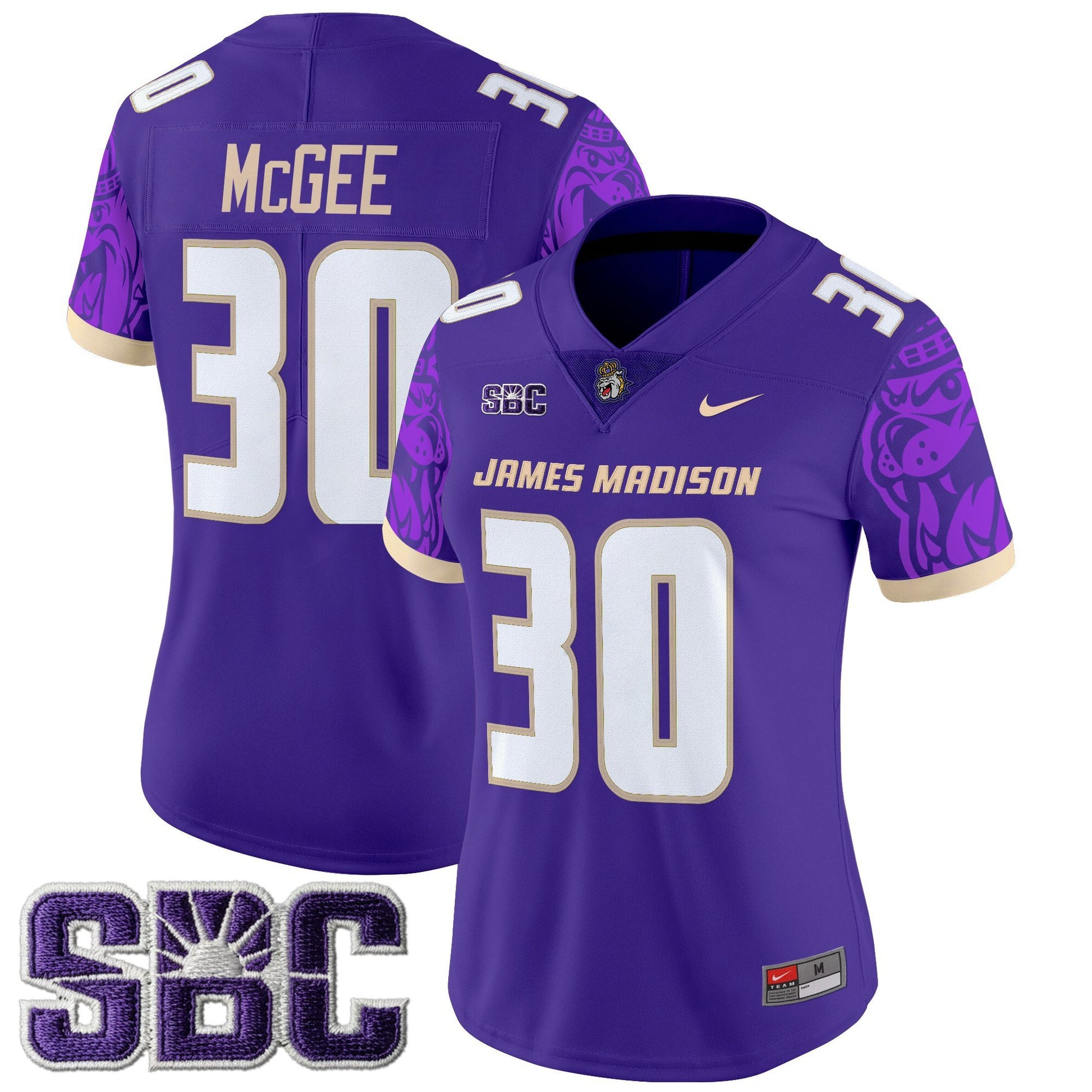 Women's James Madison Dukes 2025 Vapor Limited Jersey V2 - All Stitched