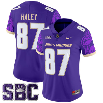 Women's James Madison Dukes 2025 Vapor Limited Jersey V2 - All Stitched