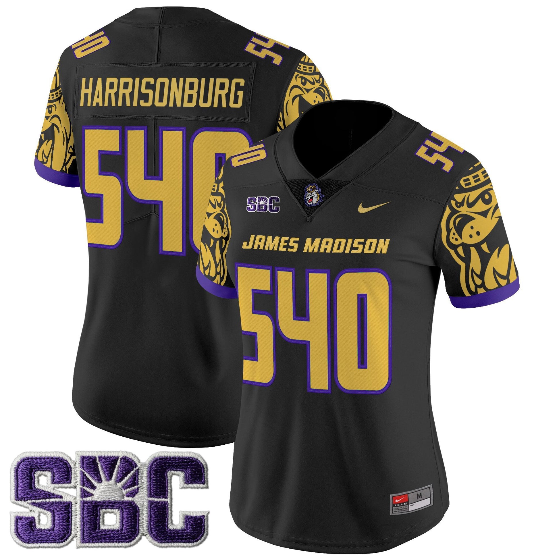 Women's James Madison Dukes 2025 Vapor Limited Jersey V2 - All Stitched