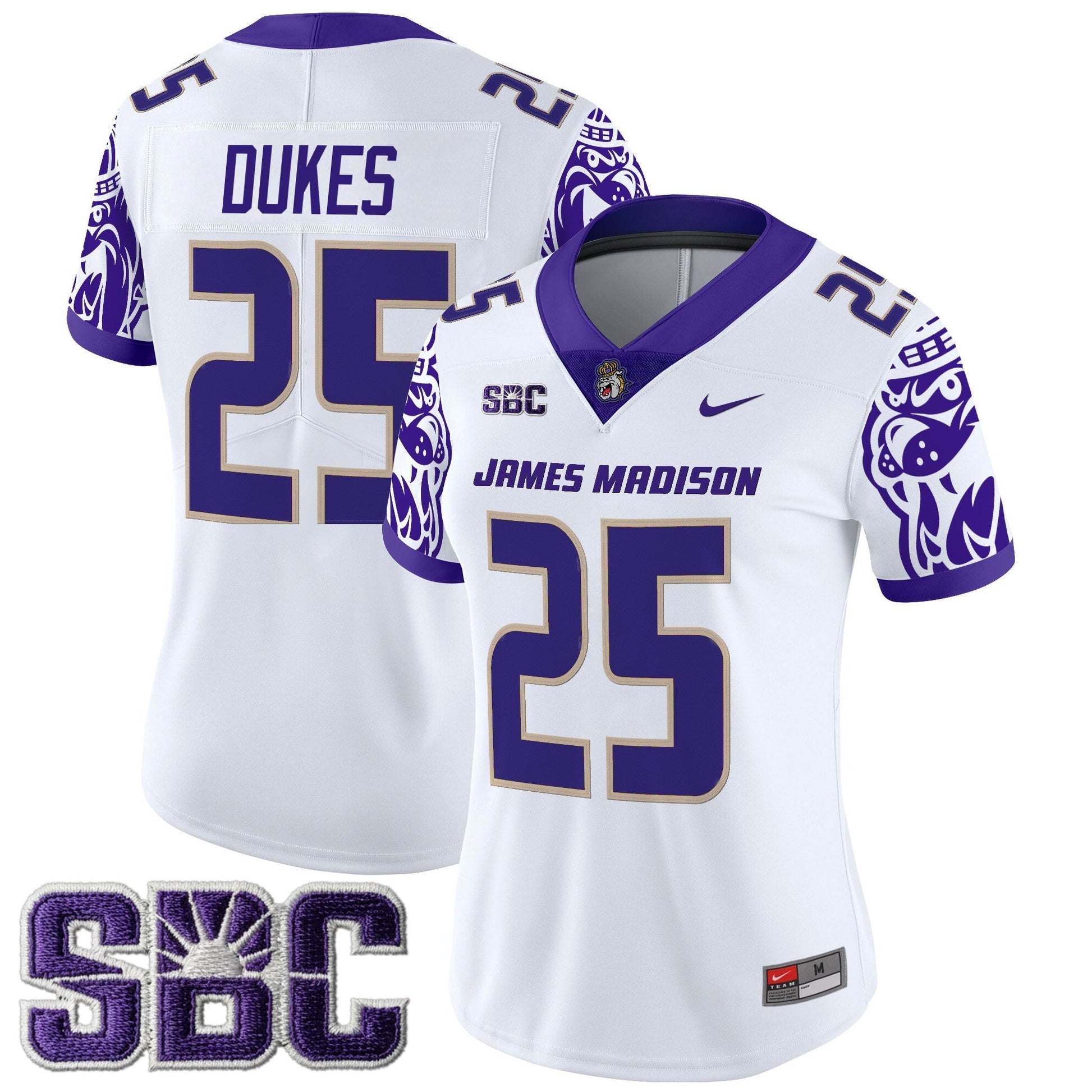 Women's James Madison Dukes 2025 Vapor Limited Jersey V2 - All Stitched