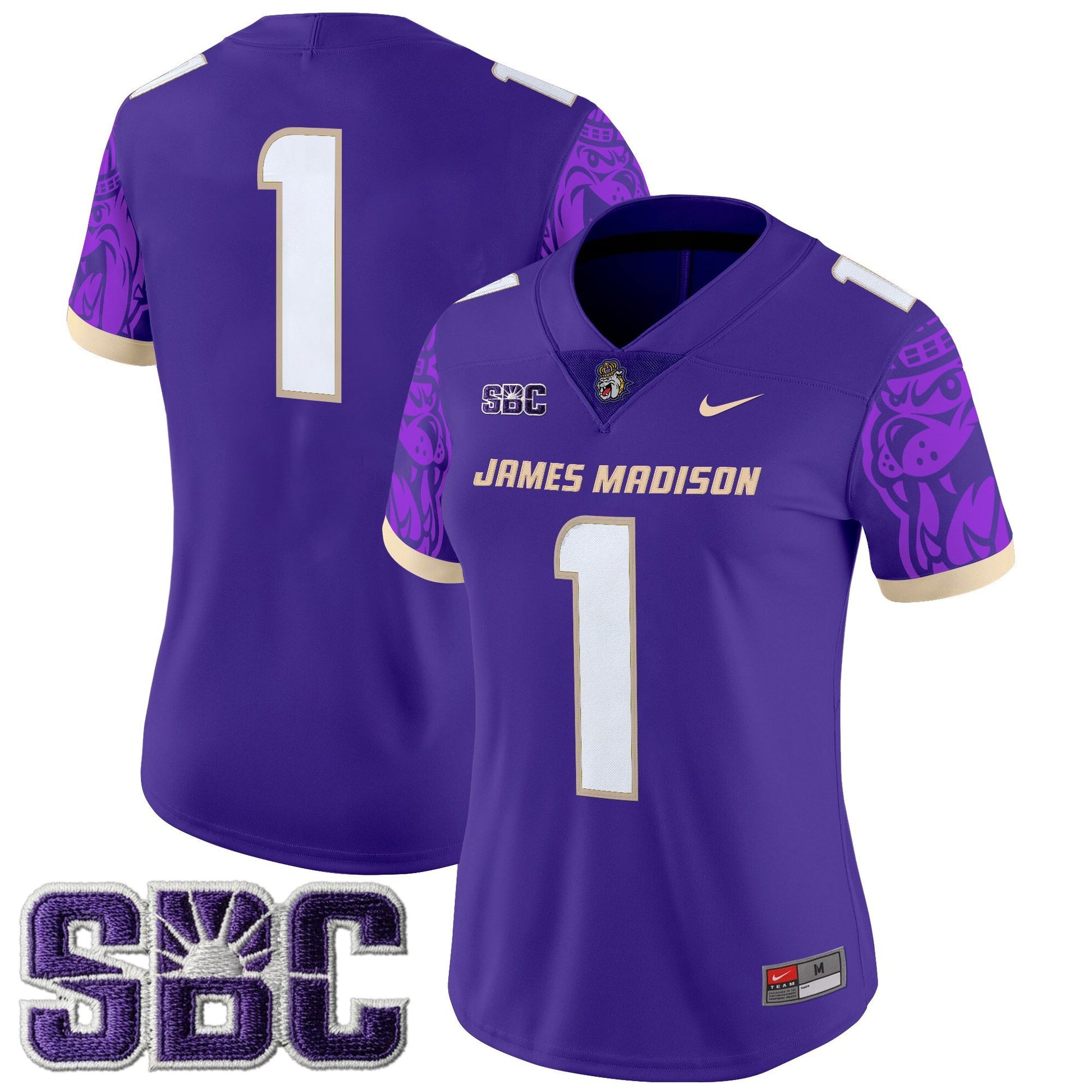 Women's James Madison Dukes 2025 Vapor Limited Jersey V2 - All Stitched