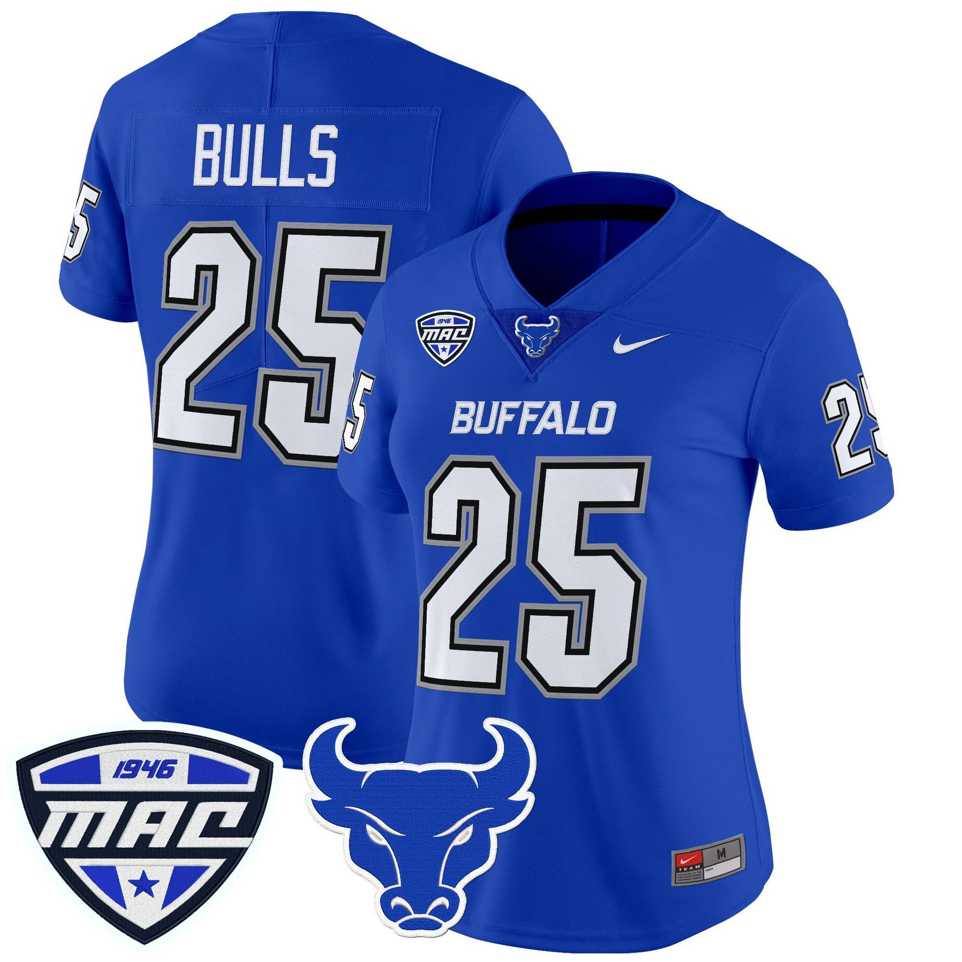Women's Buffalo Bulls 2025 Vapor Limited Jersey - All Stitched