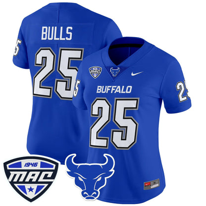 Women's Buffalo Bulls 2025 Vapor Limited Jersey - All Stitched