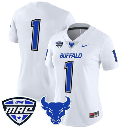Women's Buffalo Bulls 2025 Vapor Limited Jersey - All Stitched
