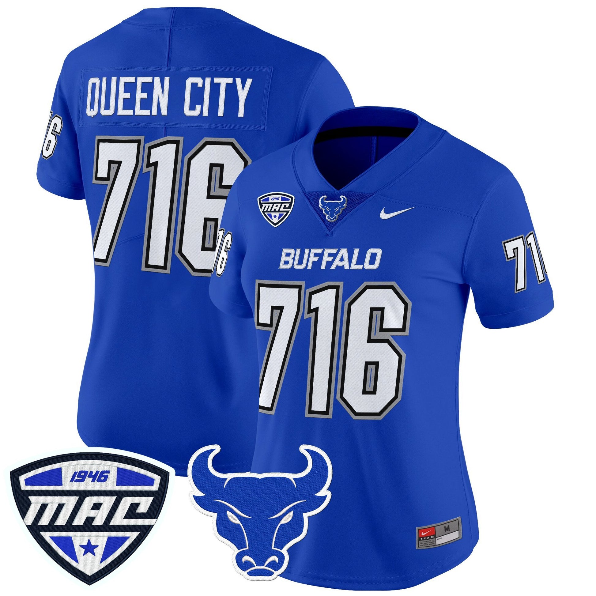 Women's Buffalo Bulls 2025 Vapor Limited Jersey - All Stitched