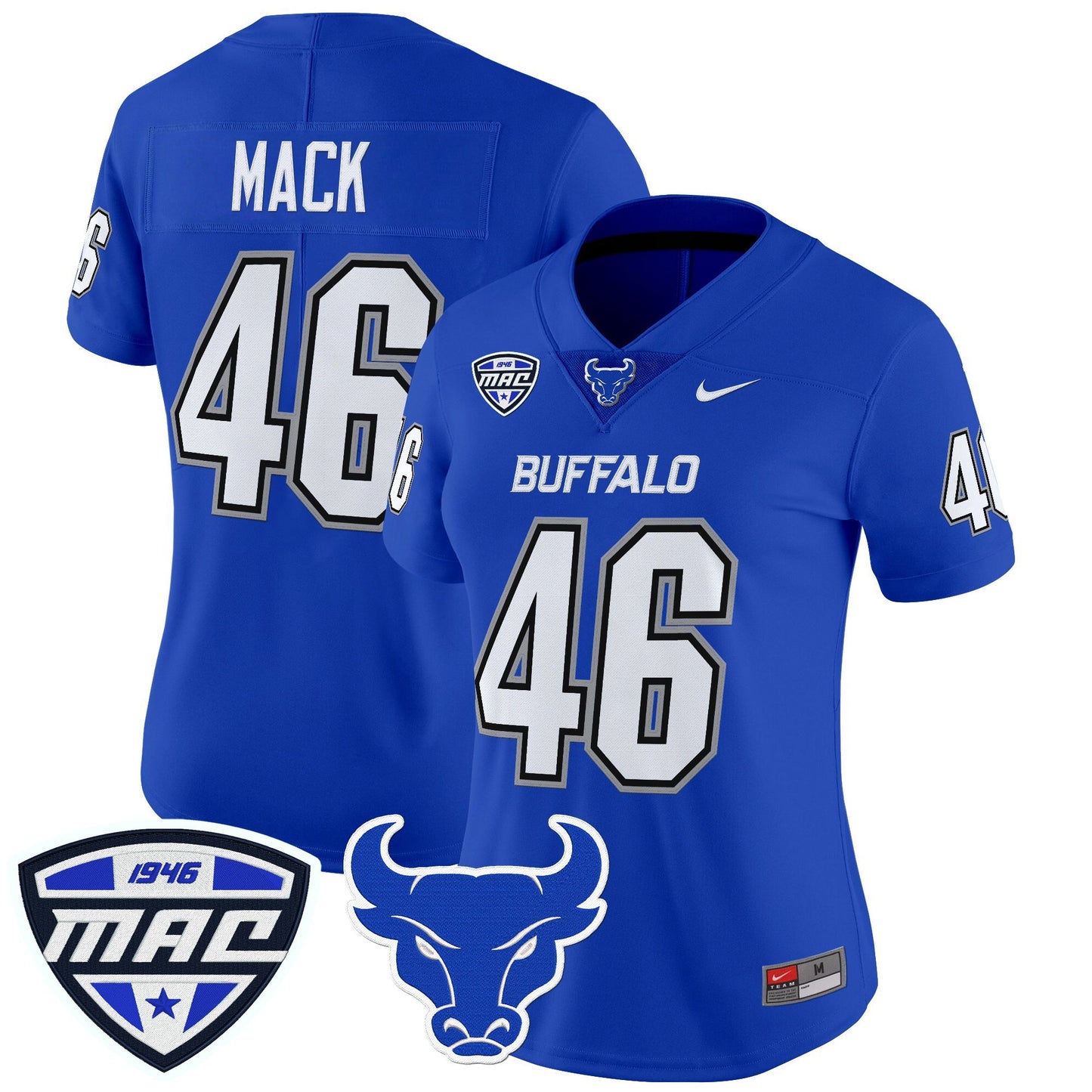 Women's Buffalo Bulls 2025 Vapor Limited Jersey - All Stitched