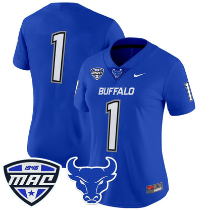 Women's Buffalo Bulls 2025 Vapor Limited Jersey - All Stitched