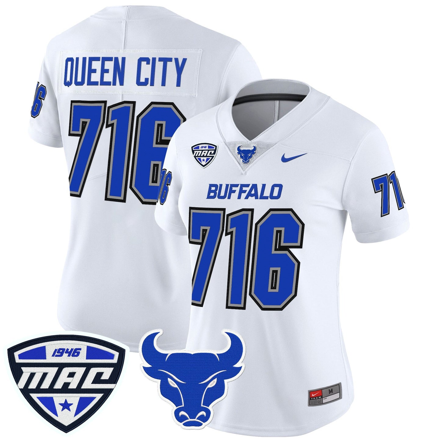 Women's Buffalo Bulls 2025 Vapor Limited Jersey - All Stitched