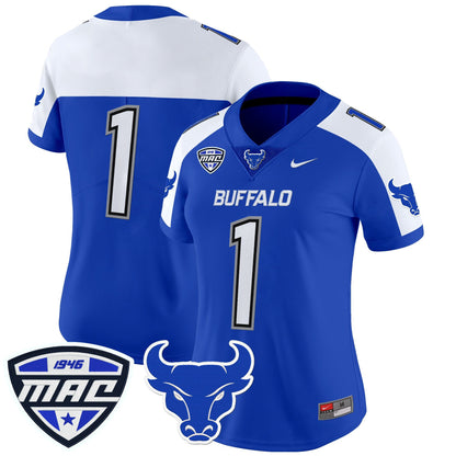 Women's Buffalo Bulls 2025 Vapor Limited Jersey - All Stitched