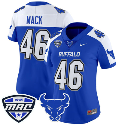 Women's Buffalo Bulls 2025 Vapor Limited Jersey - All Stitched