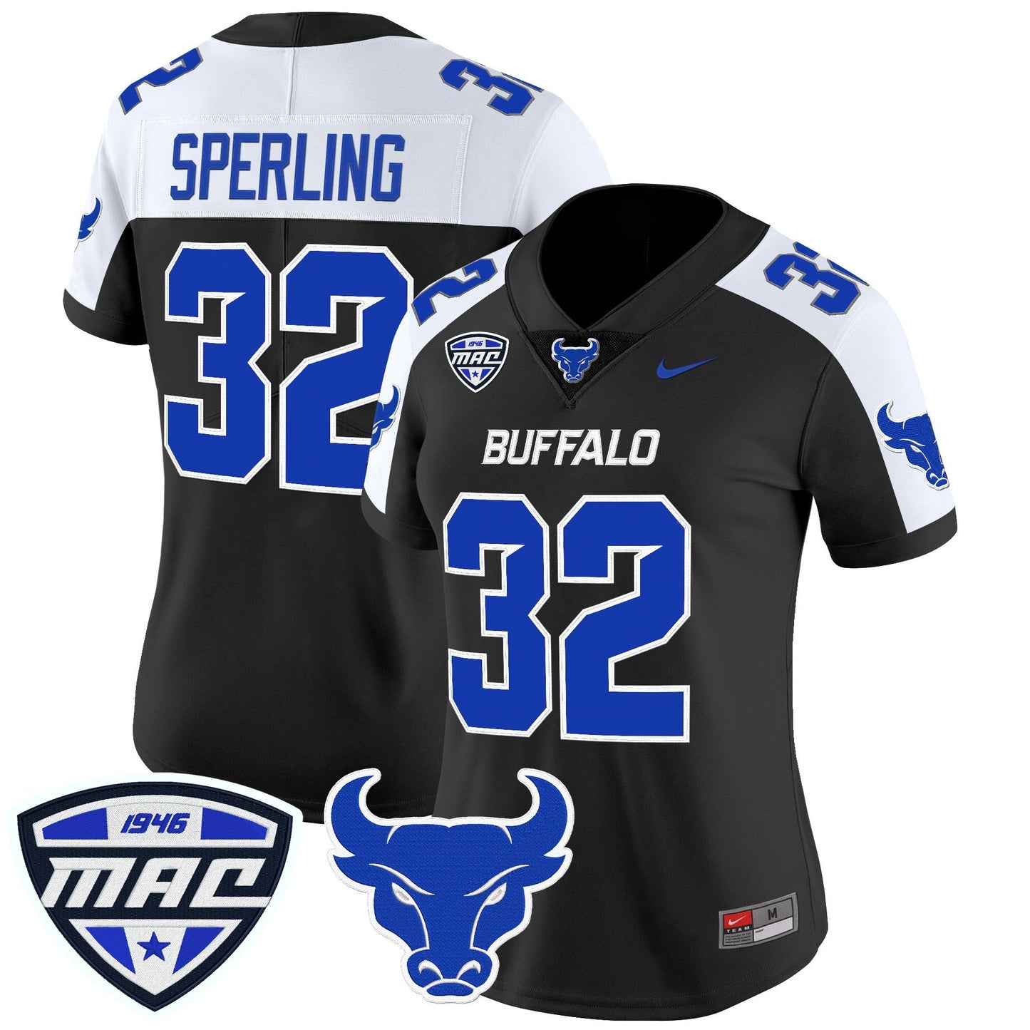 Women's Buffalo Bulls 2025 Vapor Limited Jersey - All Stitched