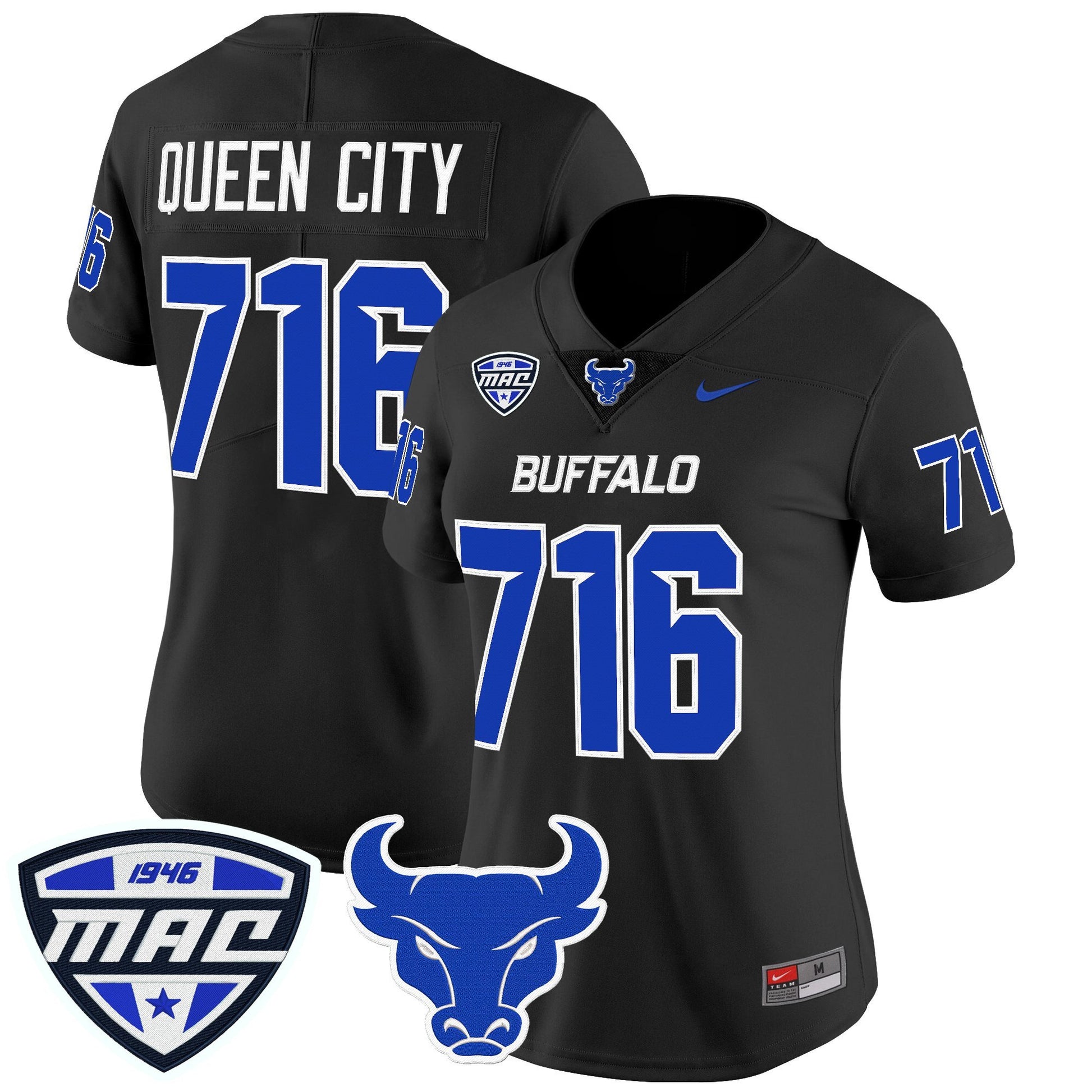Women's Buffalo Bulls 2025 Vapor Limited Jersey - All Stitched