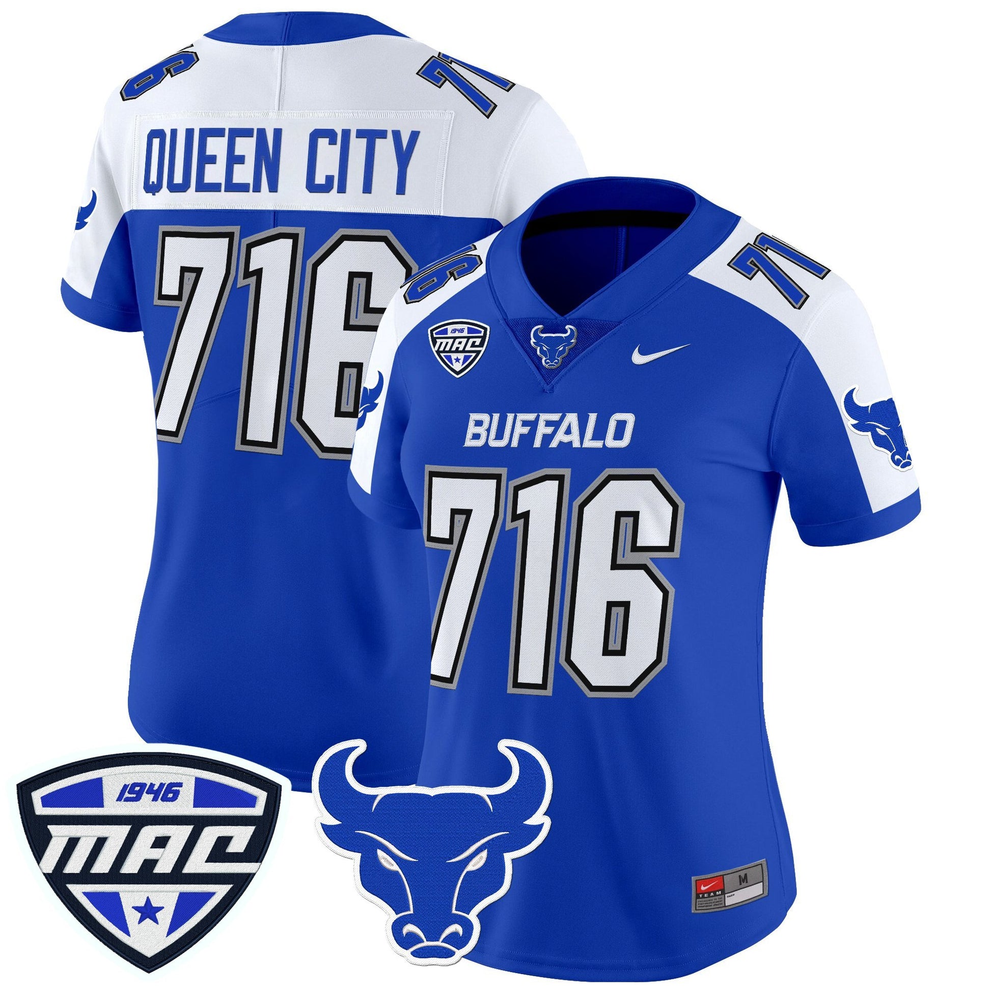 Women's Buffalo Bulls 2025 Vapor Limited Jersey - All Stitched