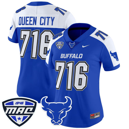 Women's Buffalo Bulls 2025 Vapor Limited Jersey - All Stitched