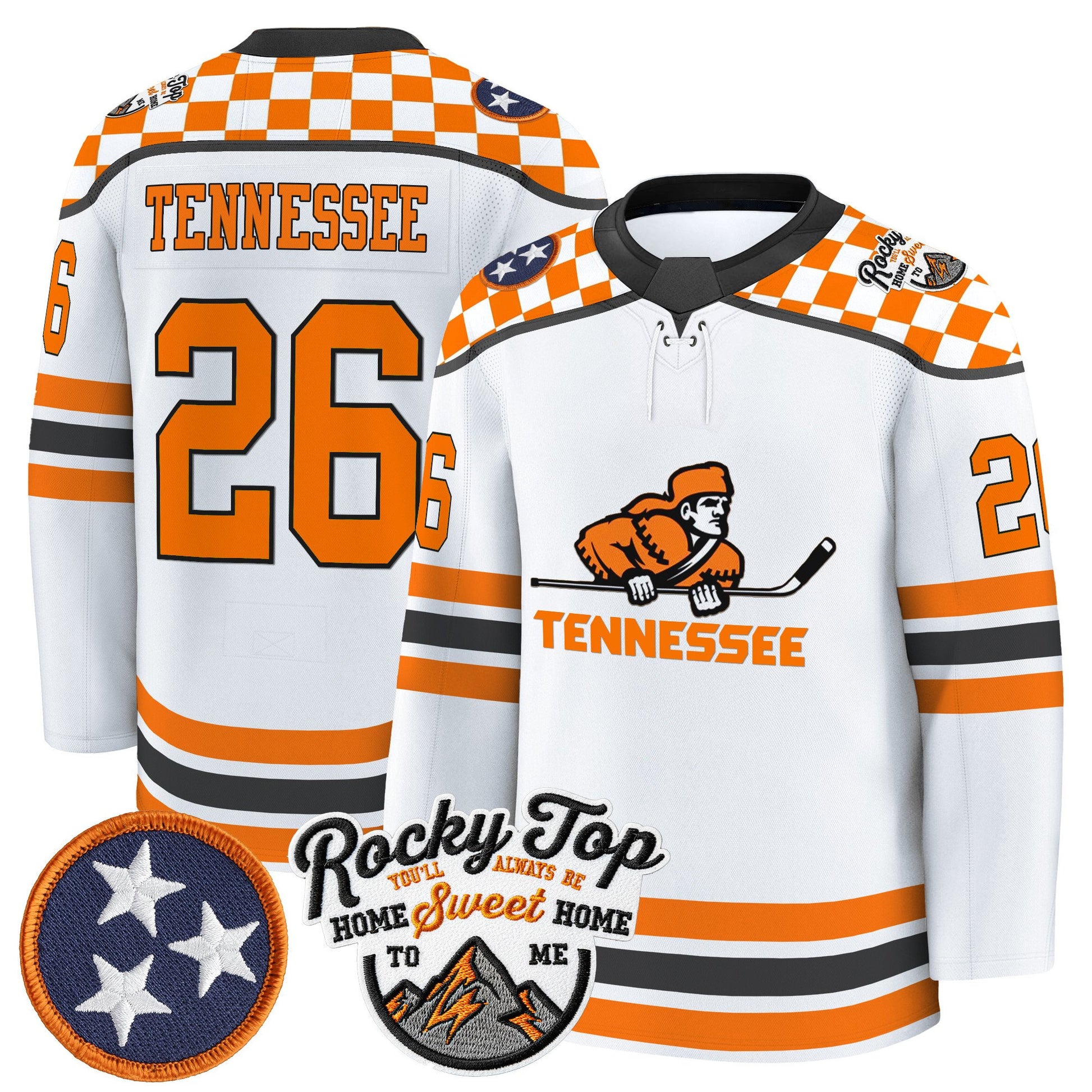 Men's Tennessee Volunteers 2025/26 Premium Jersey - All Stitched