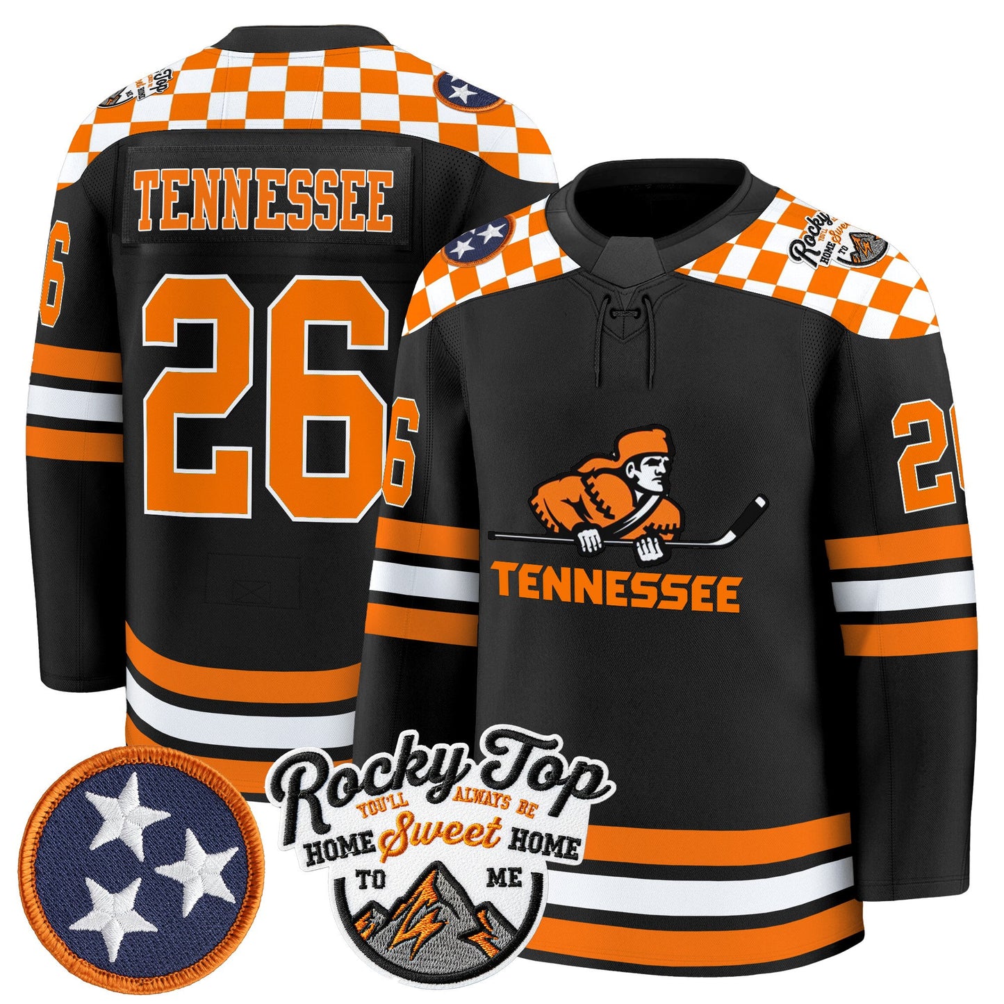 Men's Tennessee Volunteers 2025/26 Premium Jersey - All Stitched