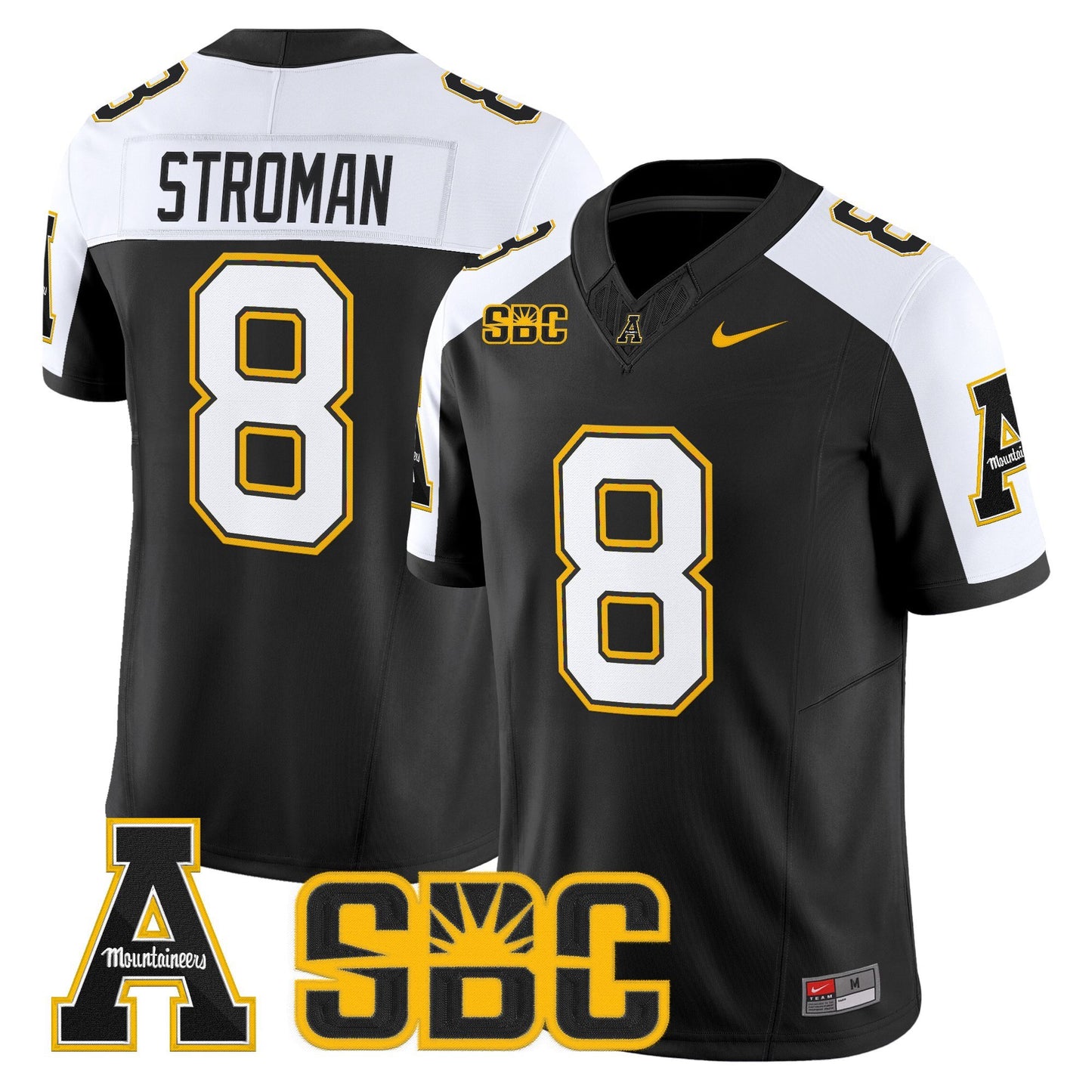 Men's App State Mountaineers 2025 Vapor Limited Jersey - All stitched