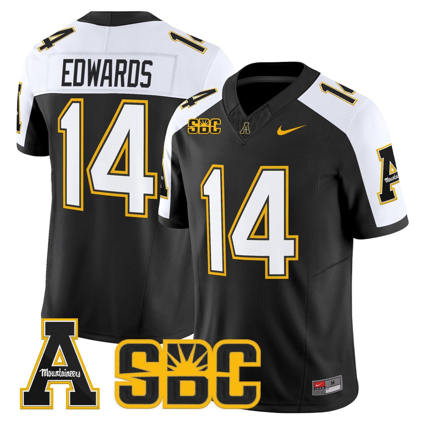 Men's App State Mountaineers 2025 Vapor Limited Jersey - All stitched
