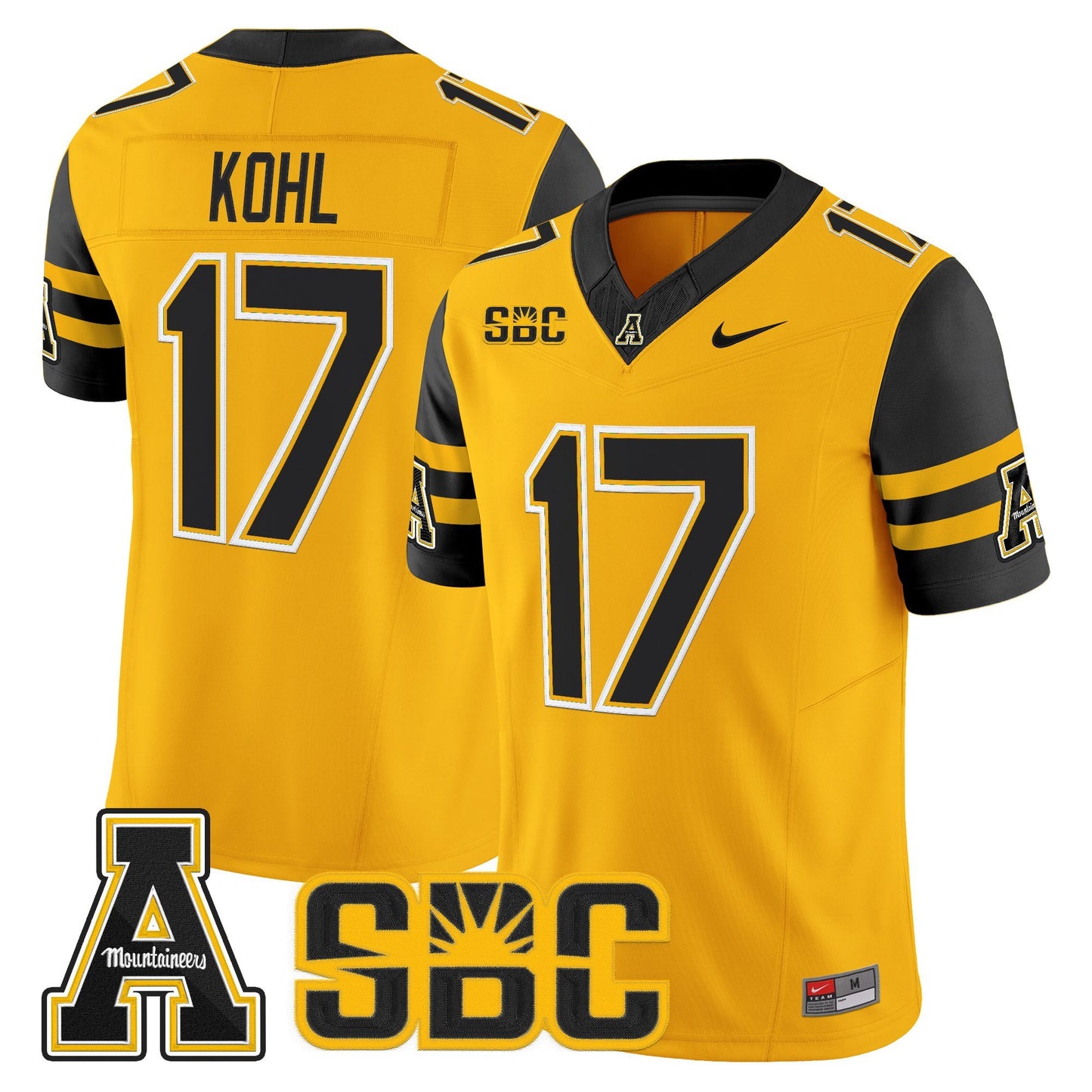 Men's App State Mountaineers 2025 Vapor Limited Jersey - All stitched