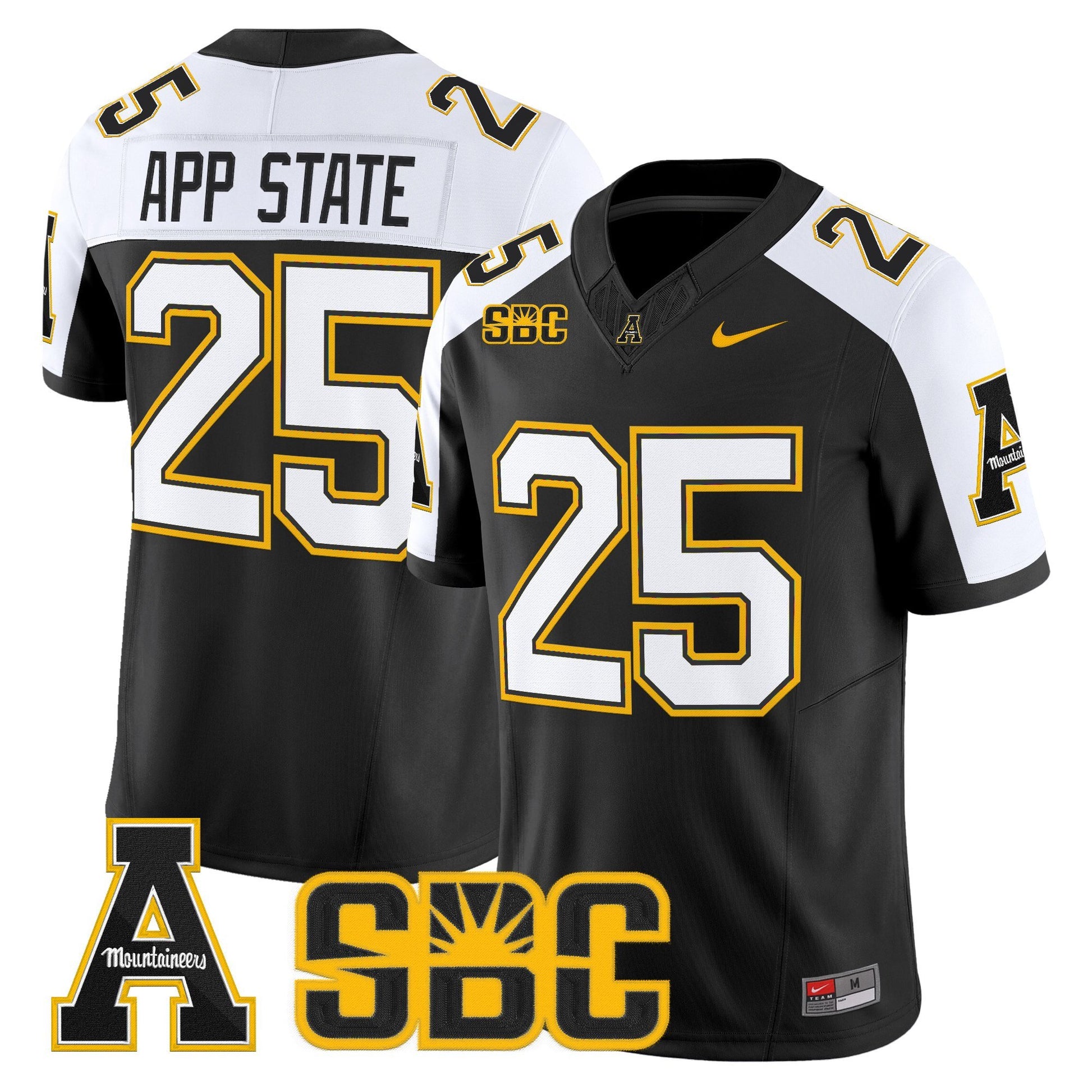 Men's App State Mountaineers 2025 Vapor Limited Jersey - All stitched