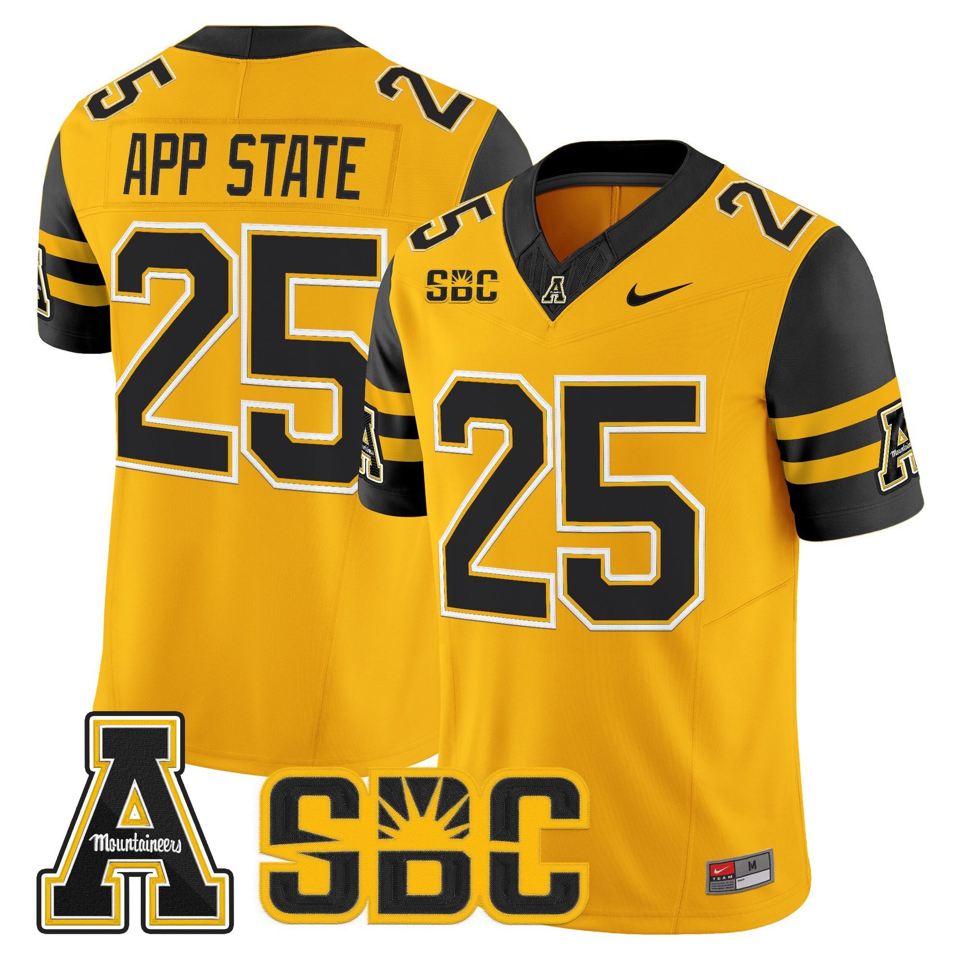 Men's App State Mountaineers 2025 Vapor Limited Jersey - All stitched