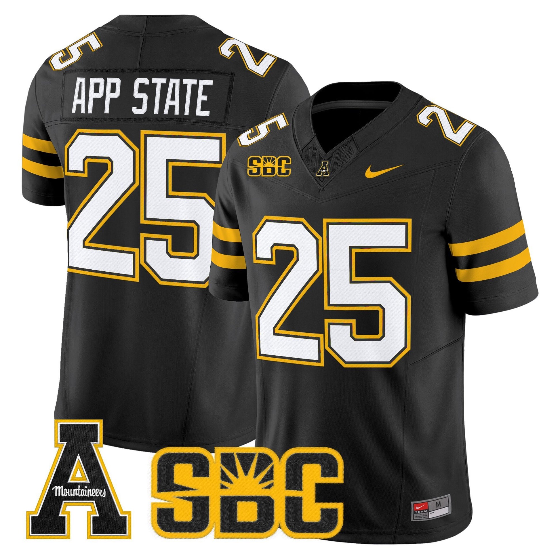 Men's App State Mountaineers 2025 Vapor Limited Jersey - All stitched