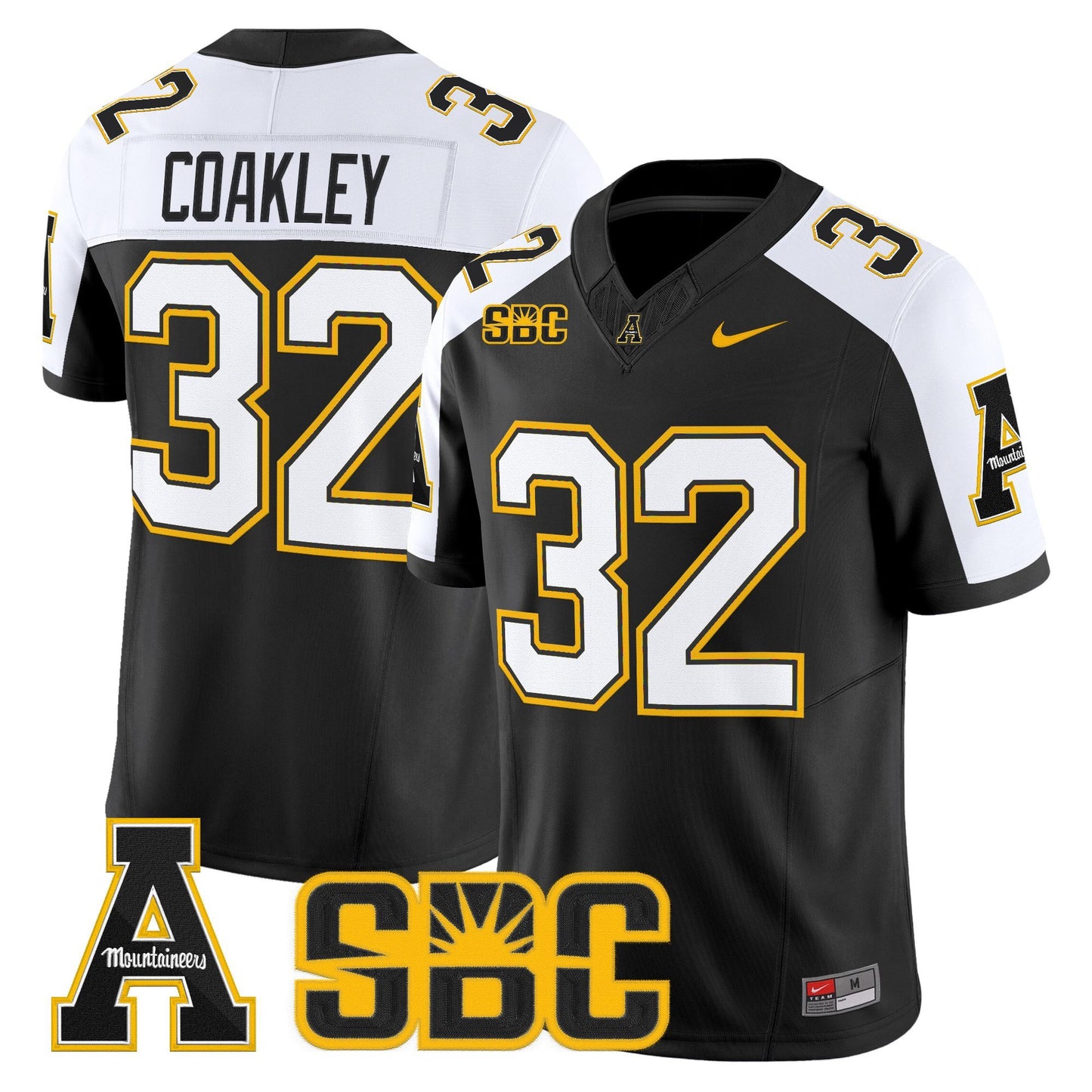 Men's App State Mountaineers 2025 Vapor Limited Jersey - All stitched