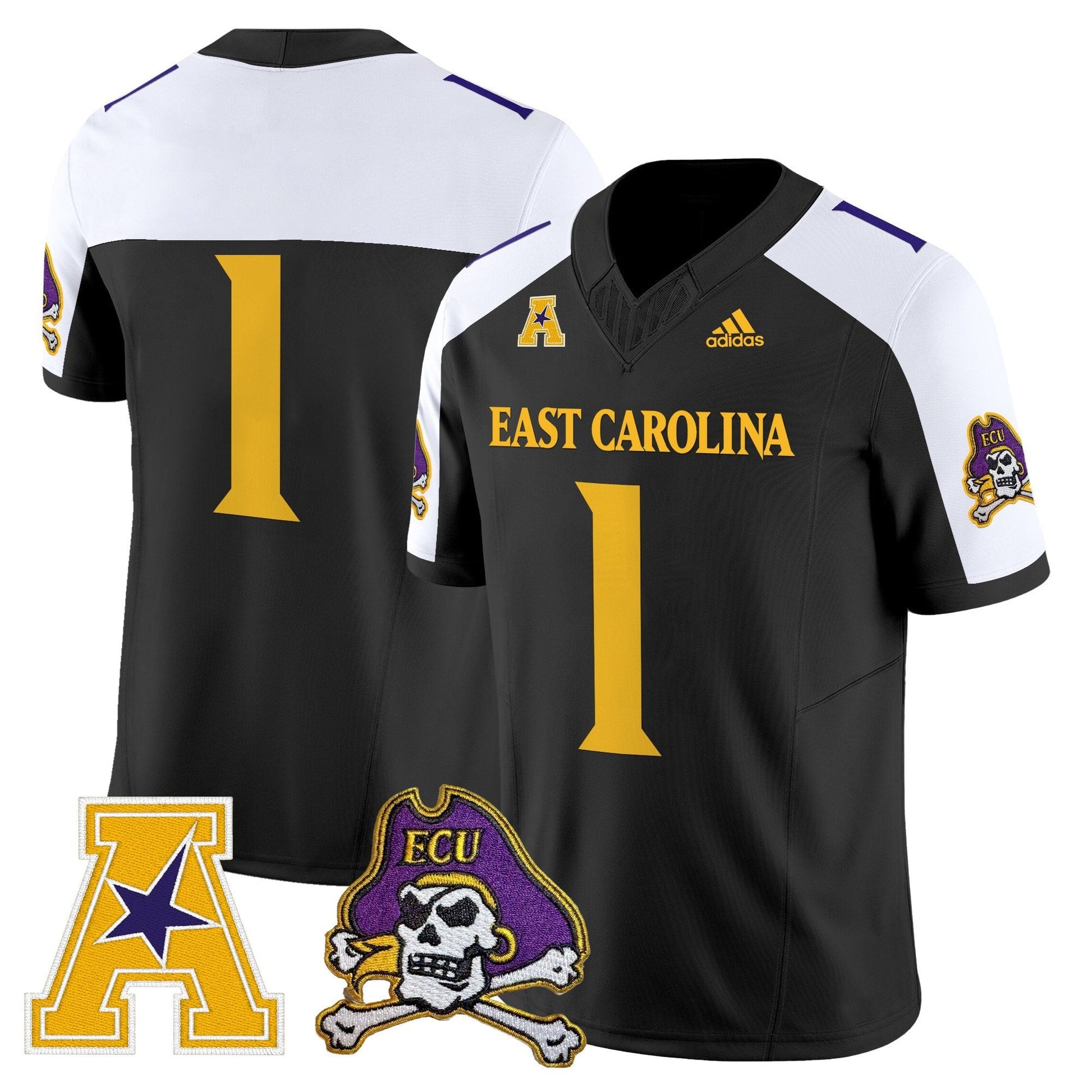 Men's East Carolina Pirates 2025 Vapor Limited Jersey - All Stitched