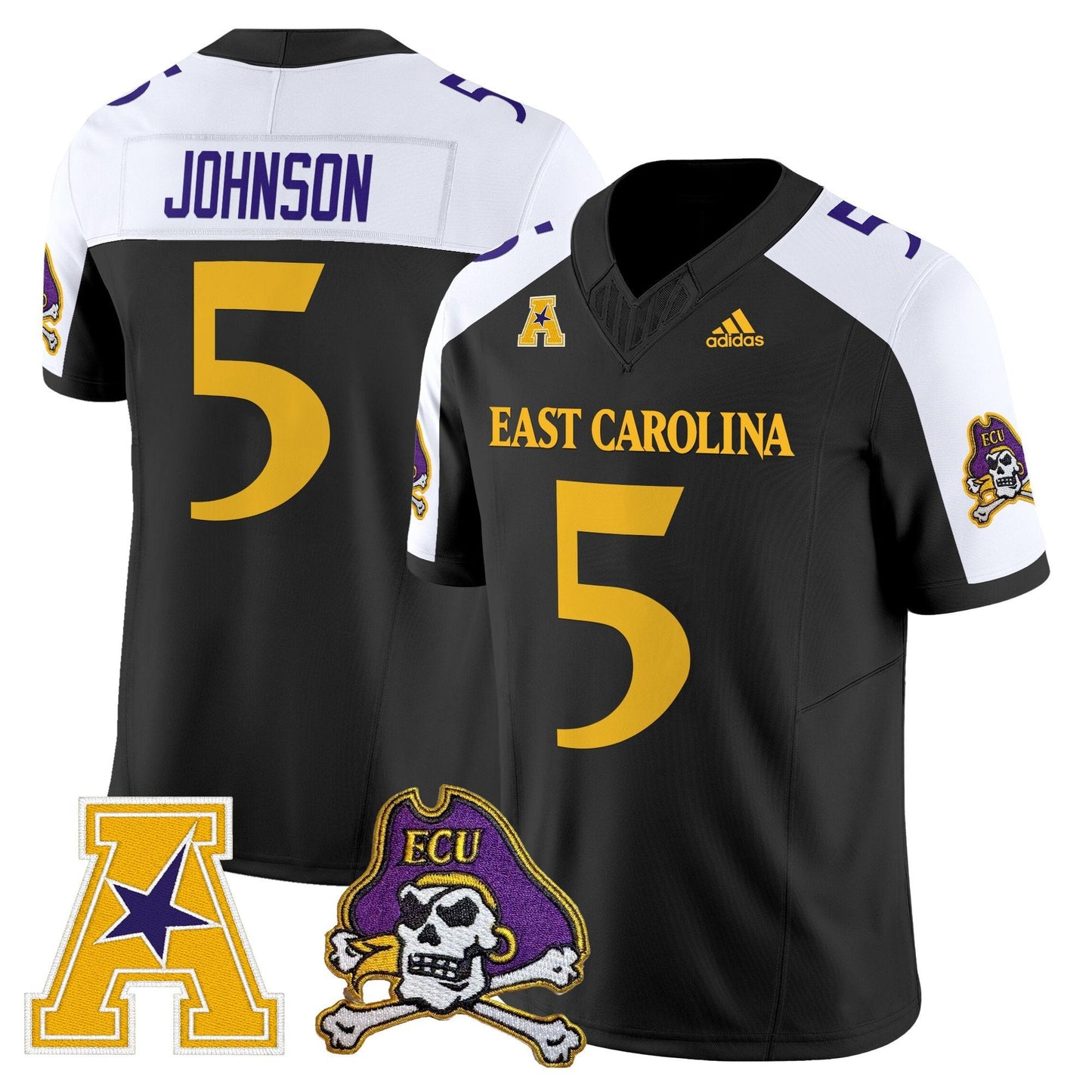 Men's East Carolina Pirates 2025 Vapor Limited Jersey - All Stitched