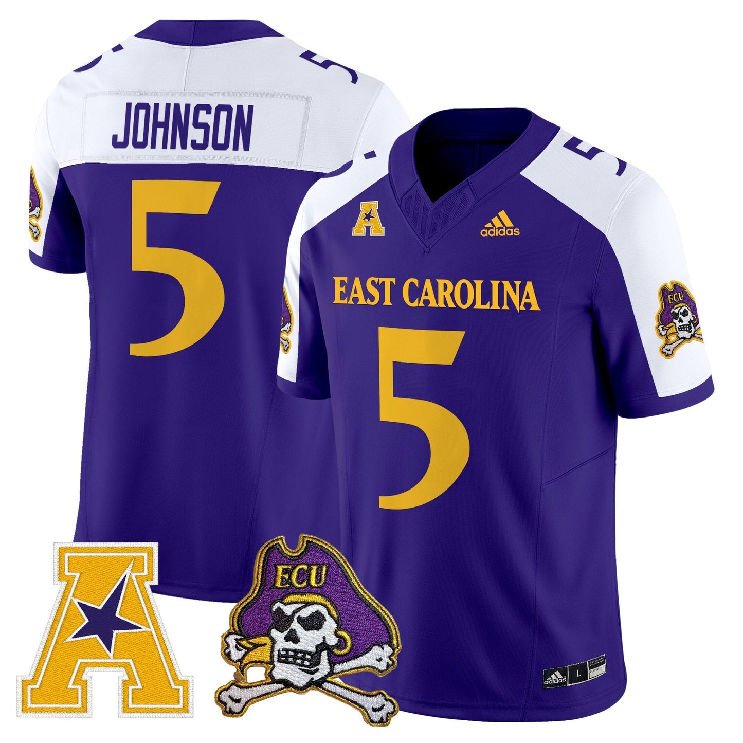Men's East Carolina Pirates 2025 Vapor Limited Jersey - All Stitched