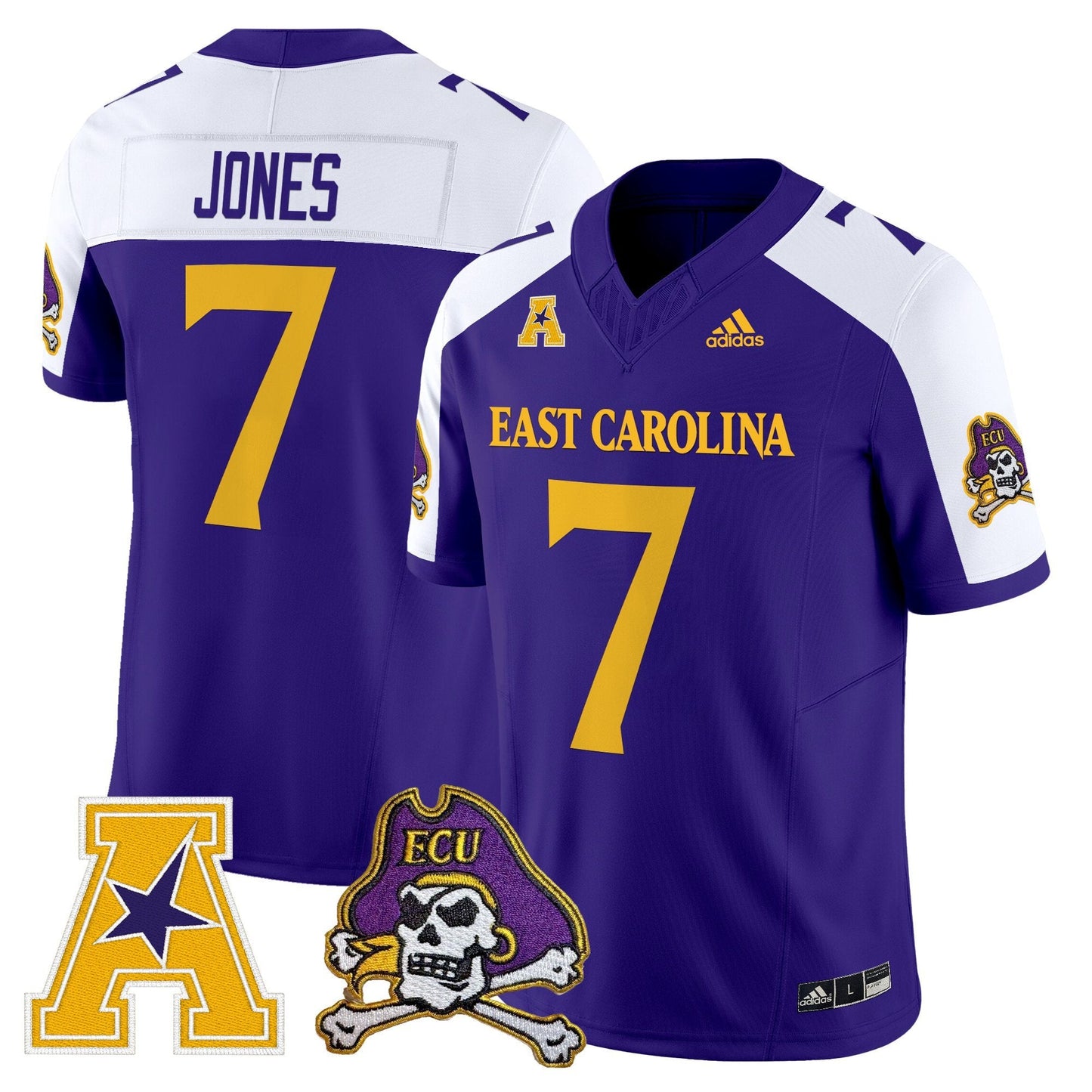 Men's East Carolina Pirates 2025 Vapor Limited Jersey - All Stitched
