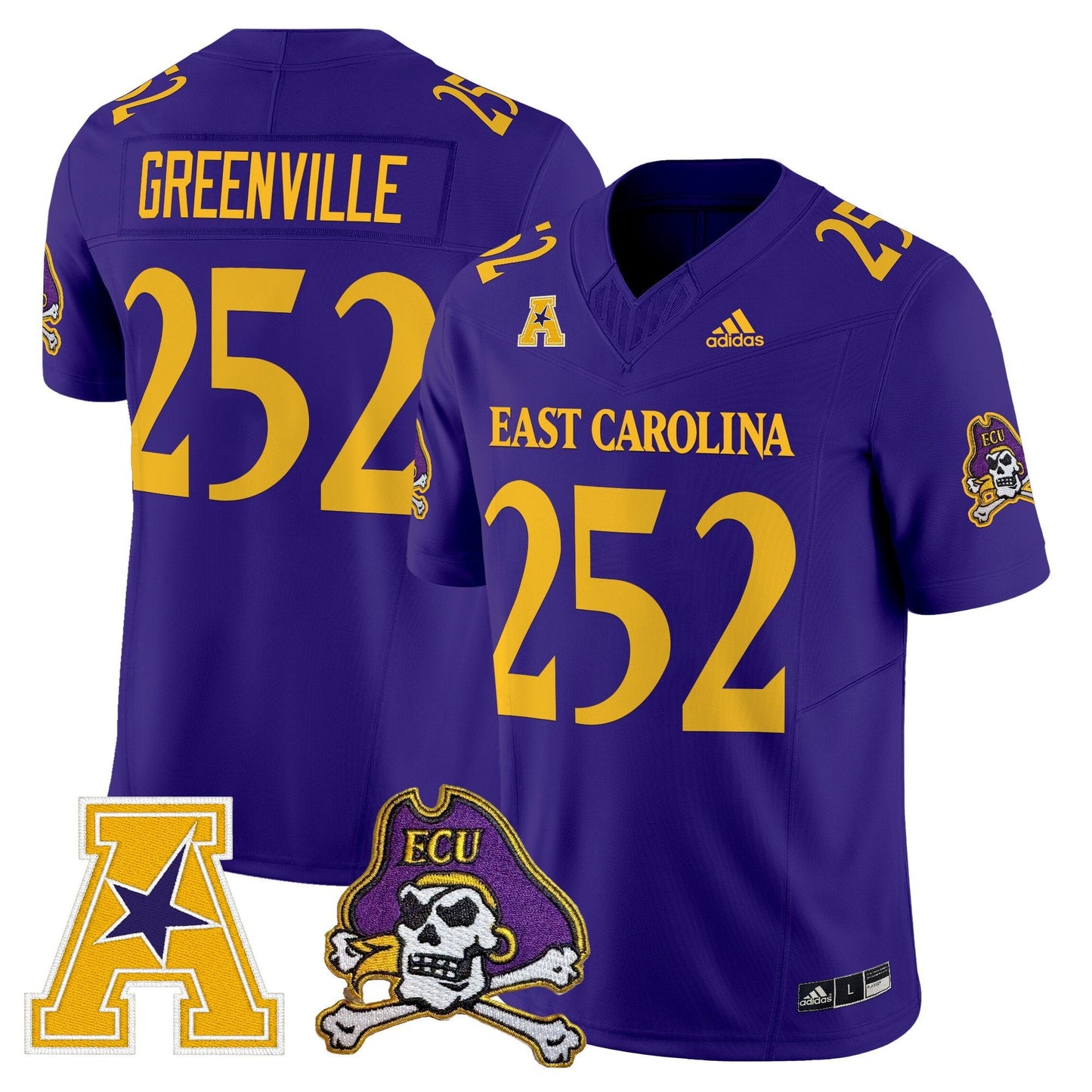 Men's East Carolina Pirates 2025 Vapor Limited Jersey - All Stitched