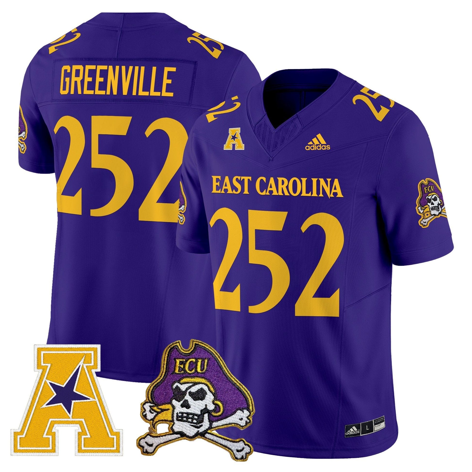 Men's East Carolina Pirates 2025 Vapor Limited Jersey - All Stitched