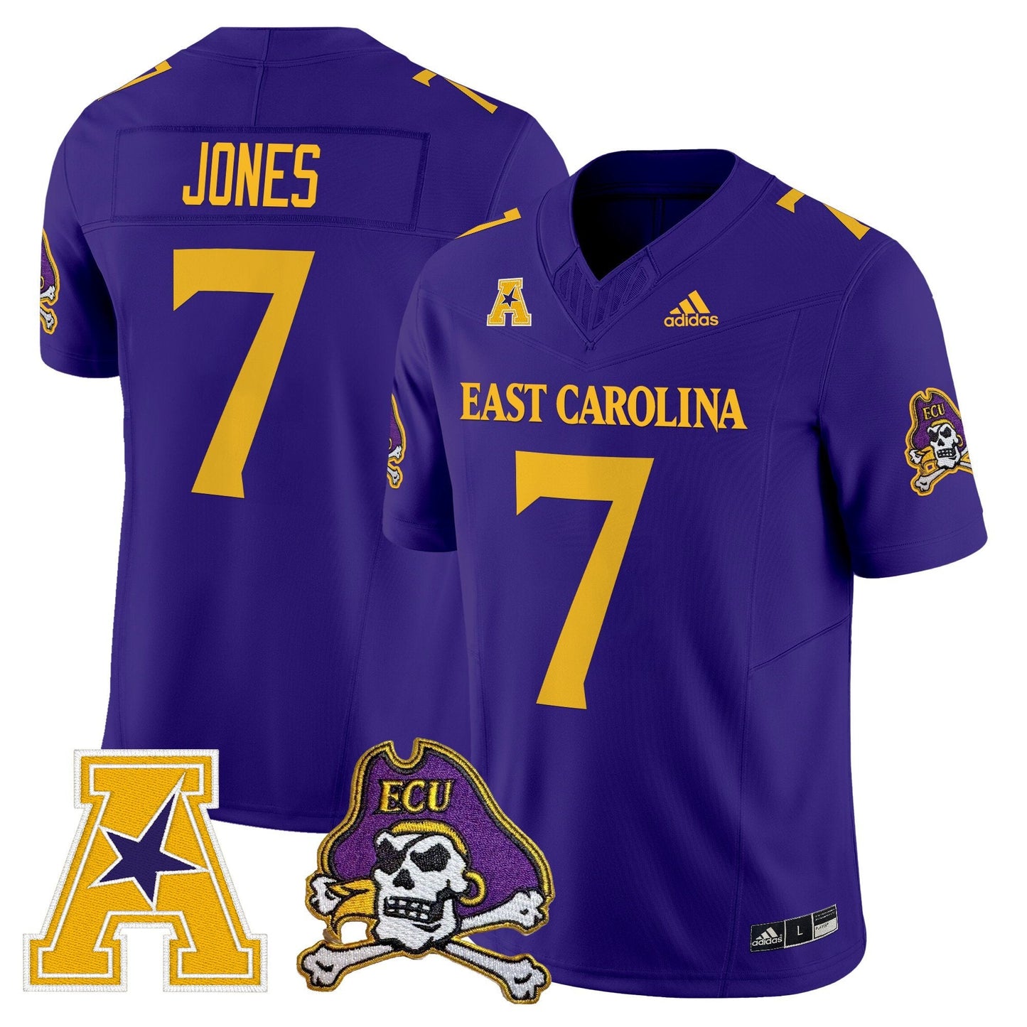 Men's East Carolina Pirates 2025 Vapor Limited Jersey - All Stitched