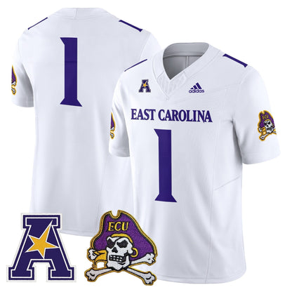 Men's East Carolina Pirates 2025 Vapor Limited Jersey - All Stitched