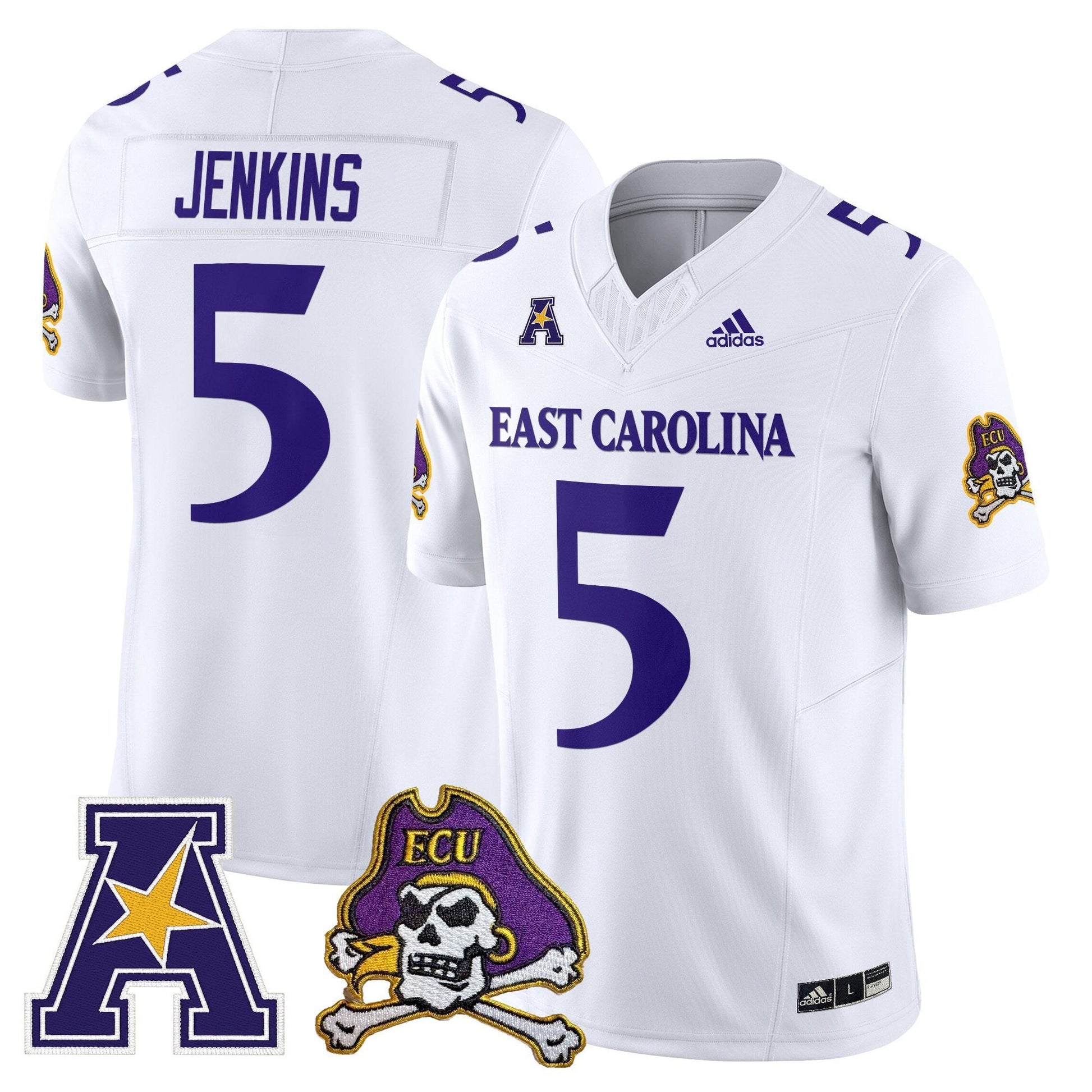 Men's East Carolina Pirates 2025 Vapor Limited Jersey - All Stitched