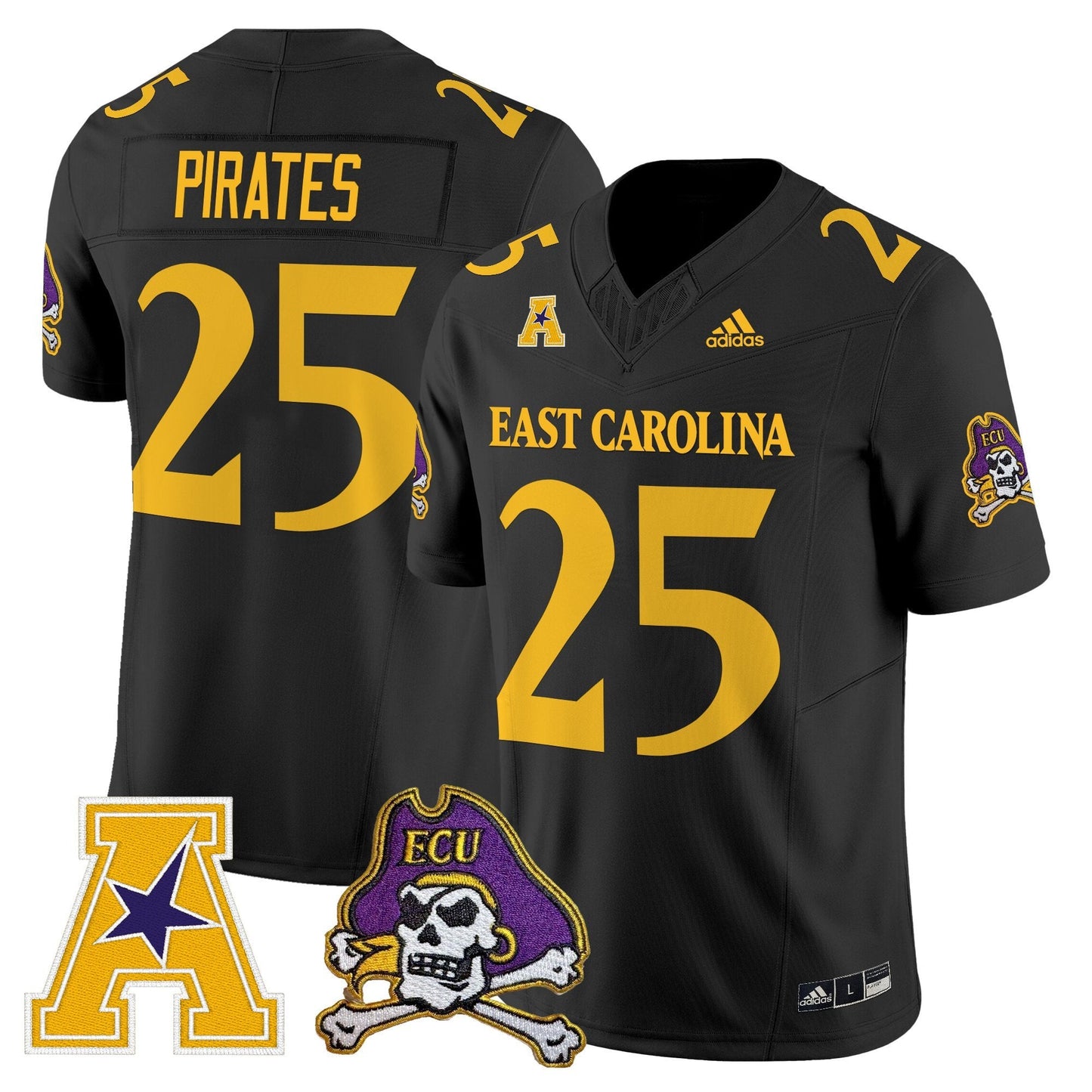 Men's East Carolina Pirates 2025 Vapor Limited Jersey - All Stitched