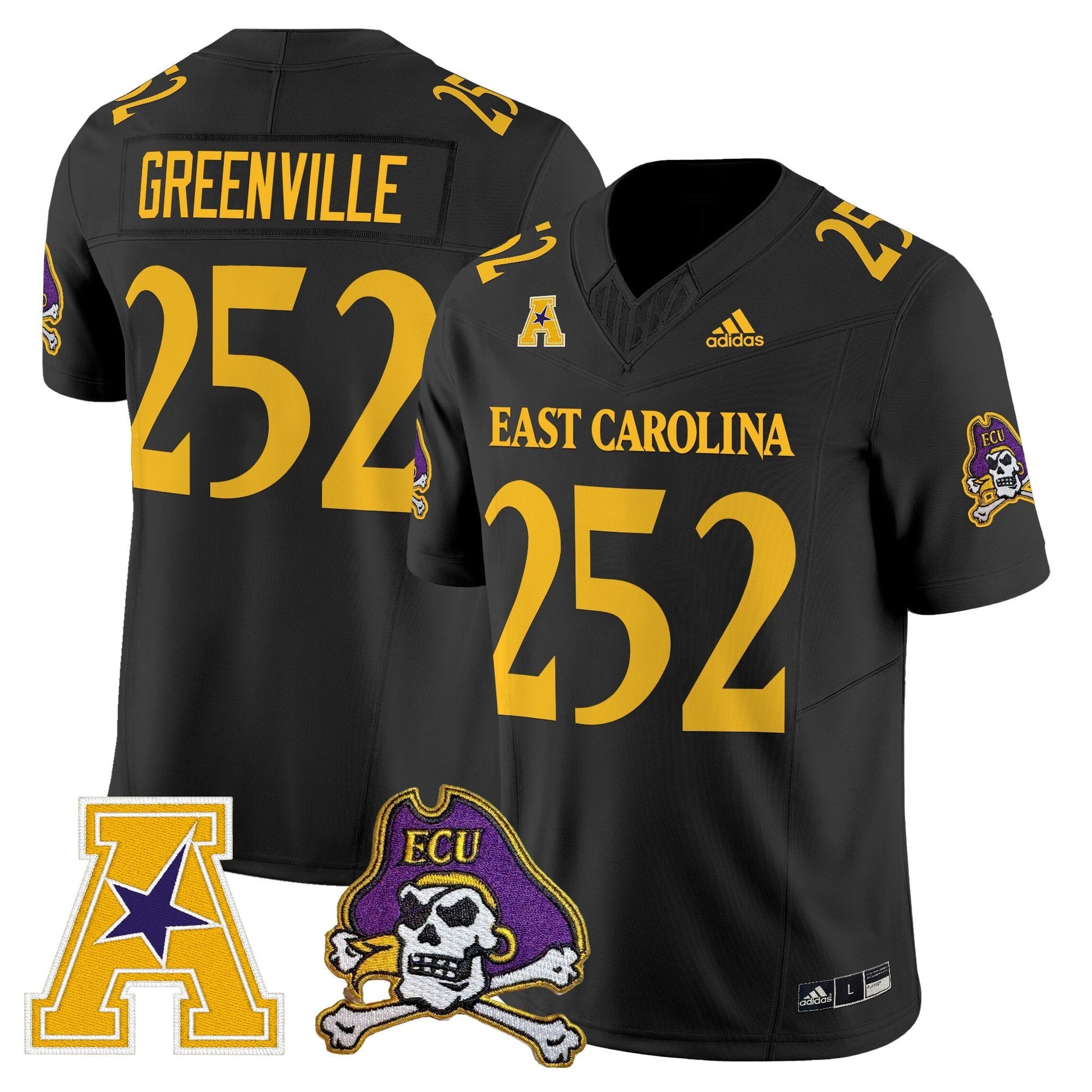 Men's East Carolina Pirates 2025 Vapor Limited Jersey - All Stitched
